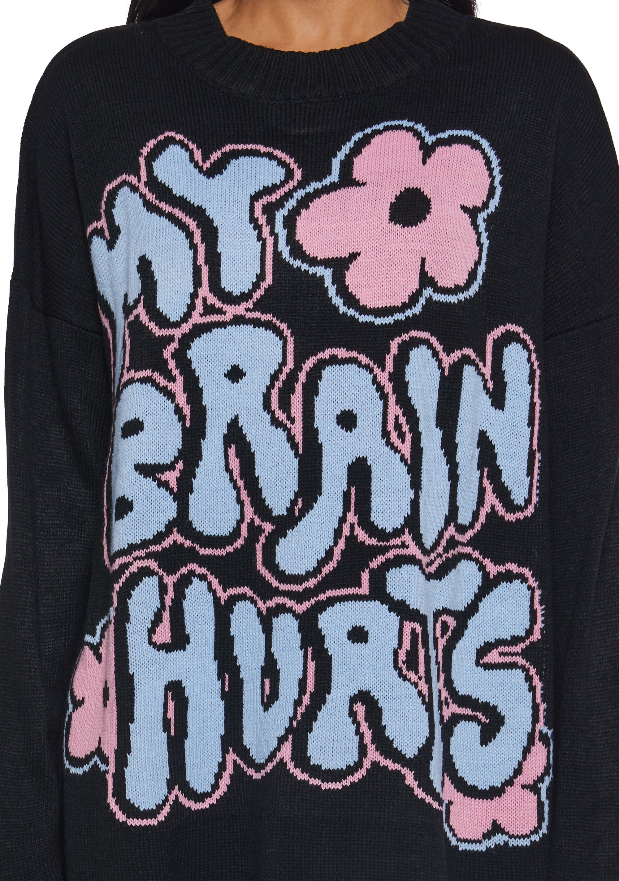 My Brain Hurts Intarsia Sweater - Image 5