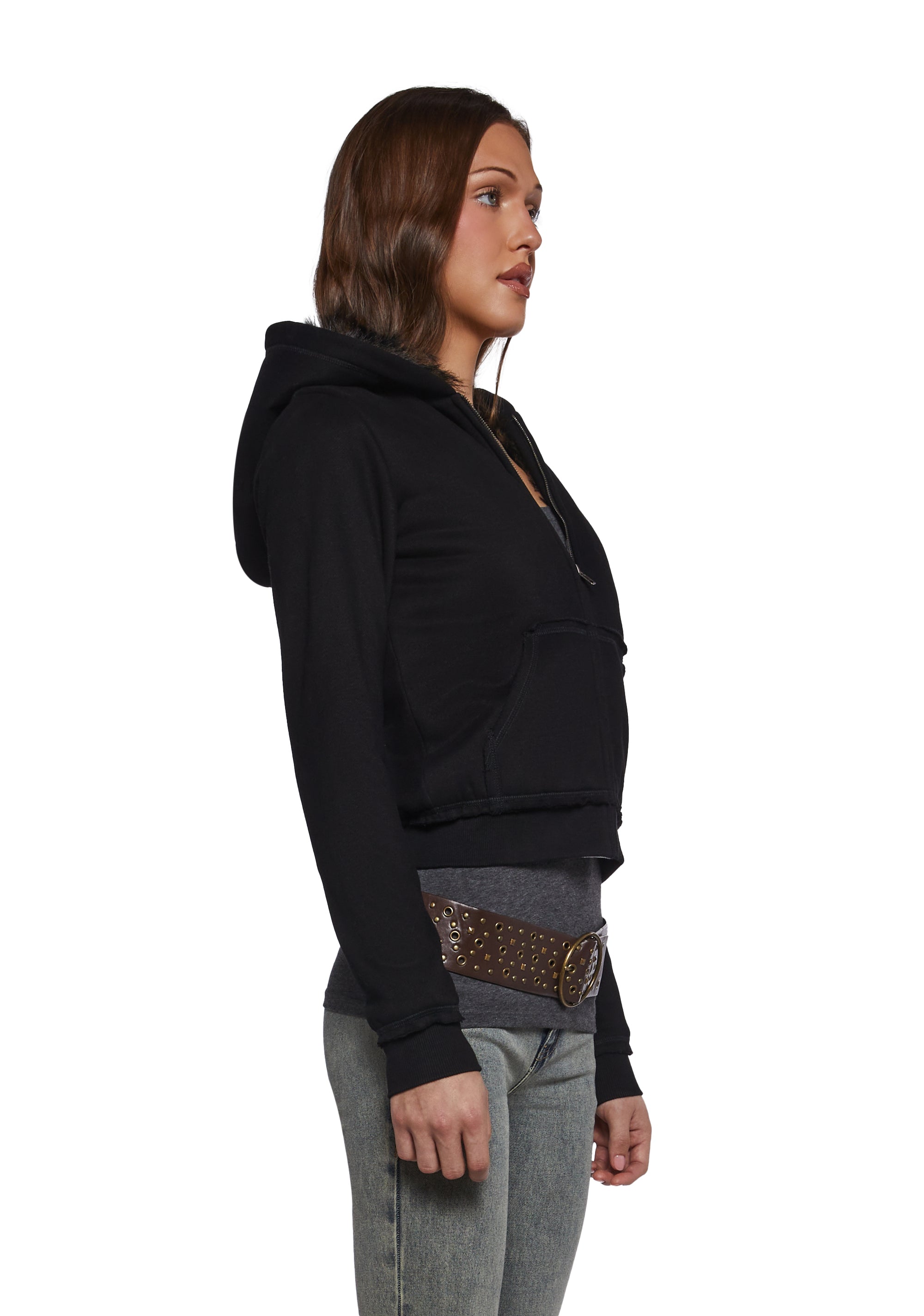Forever Young Zip Hoodie - Image 3