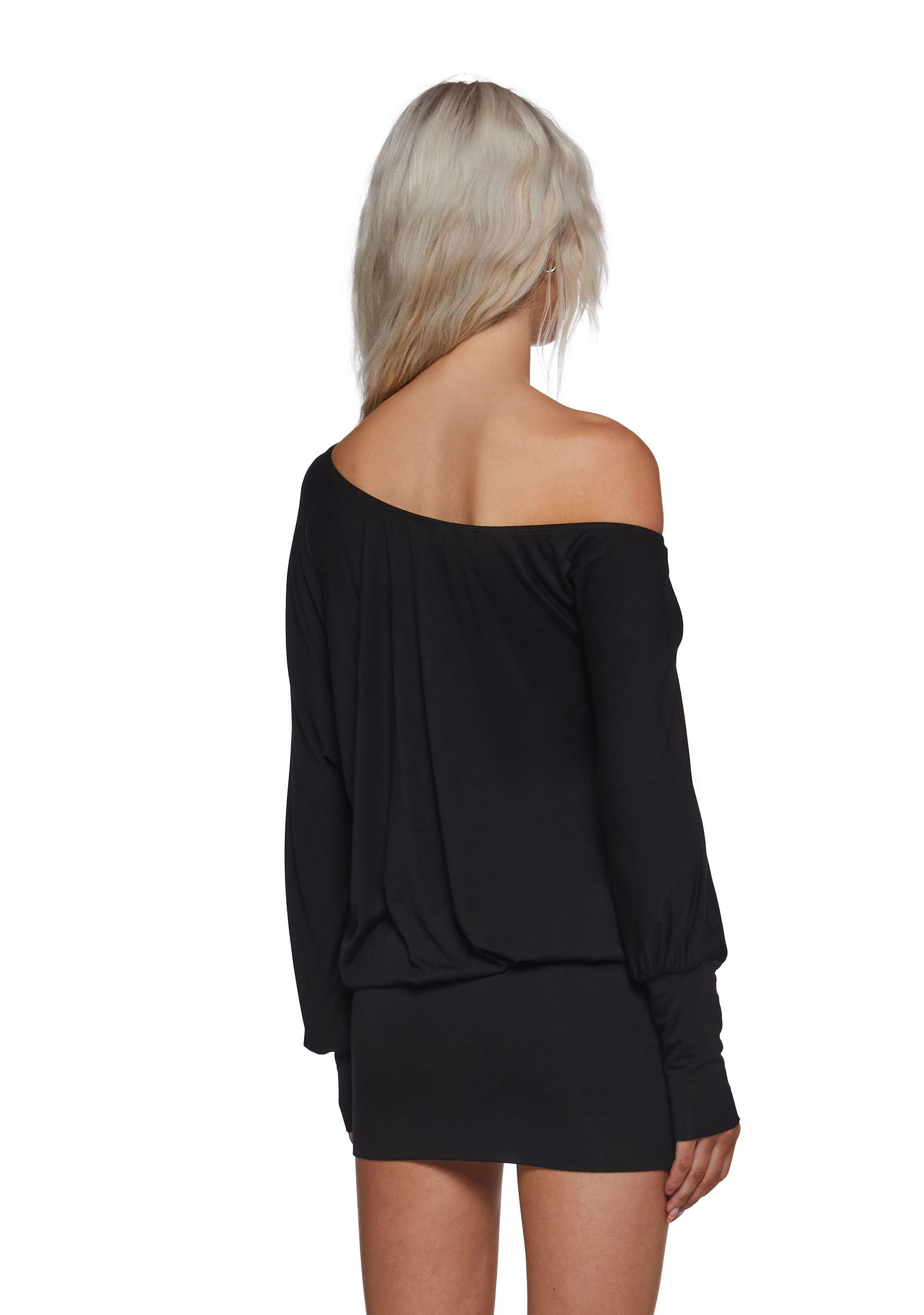 Milana Mini Dress - Black - Image 4