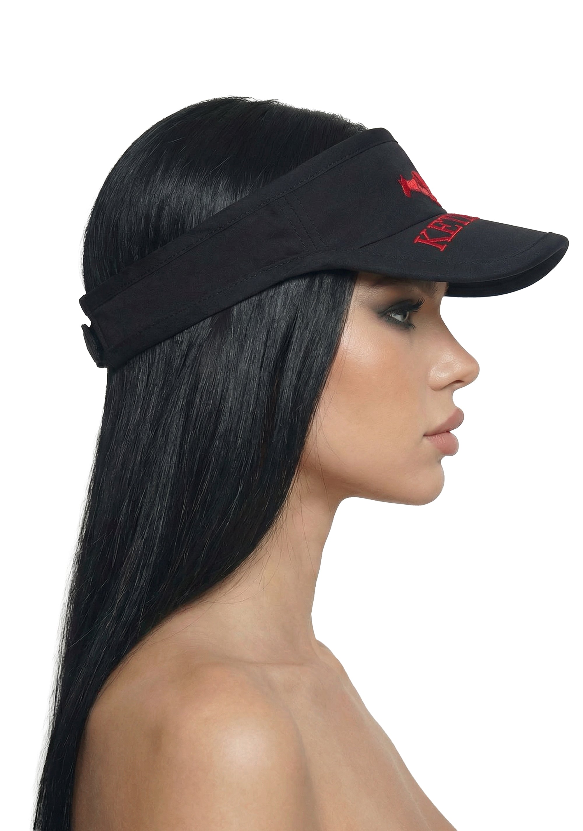 Alternative view of Keta Queen Visor - Black