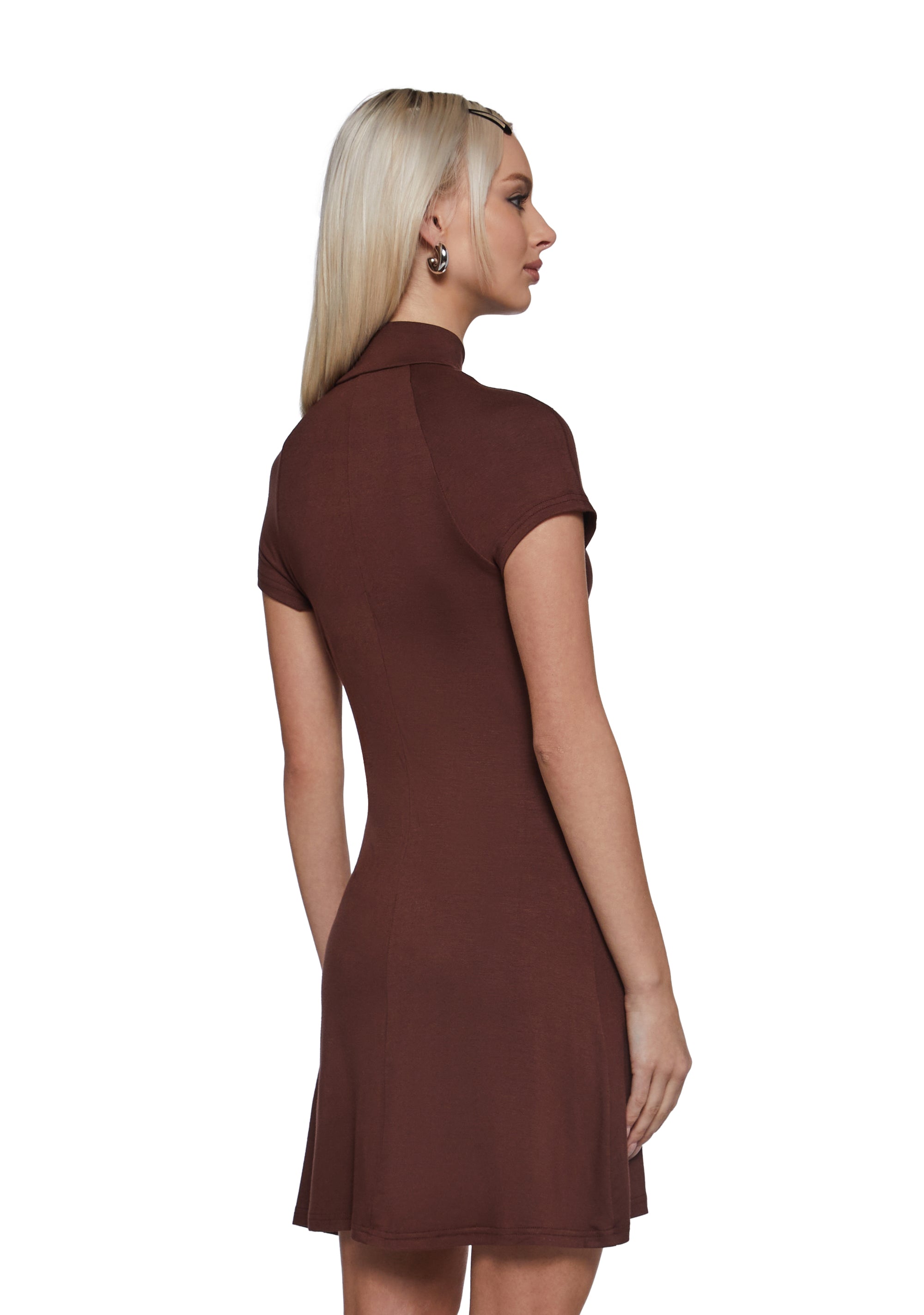 Golden Hour Mini Dress - Image 4