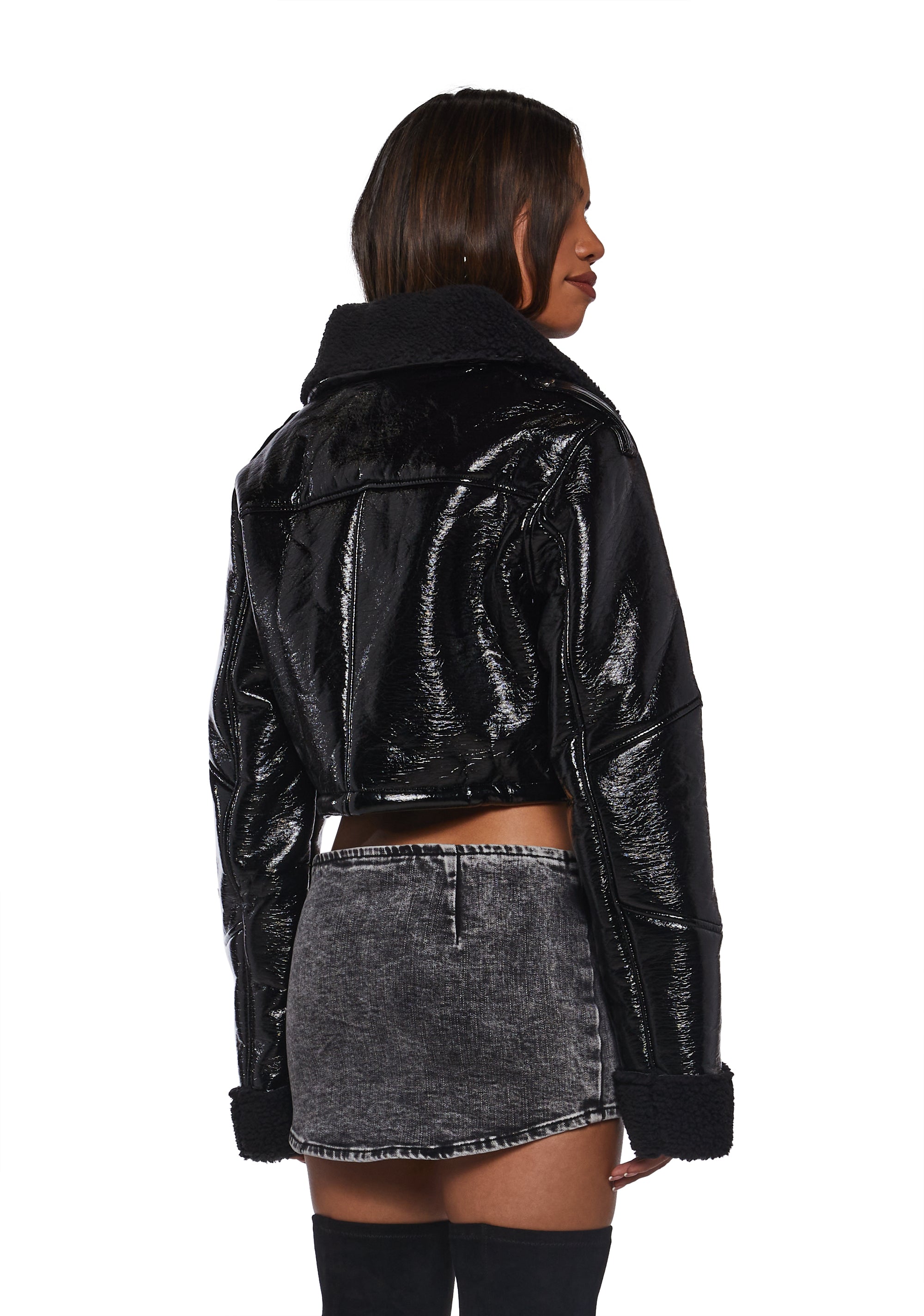 Imperfect For You Cropped Jacket - Image 4