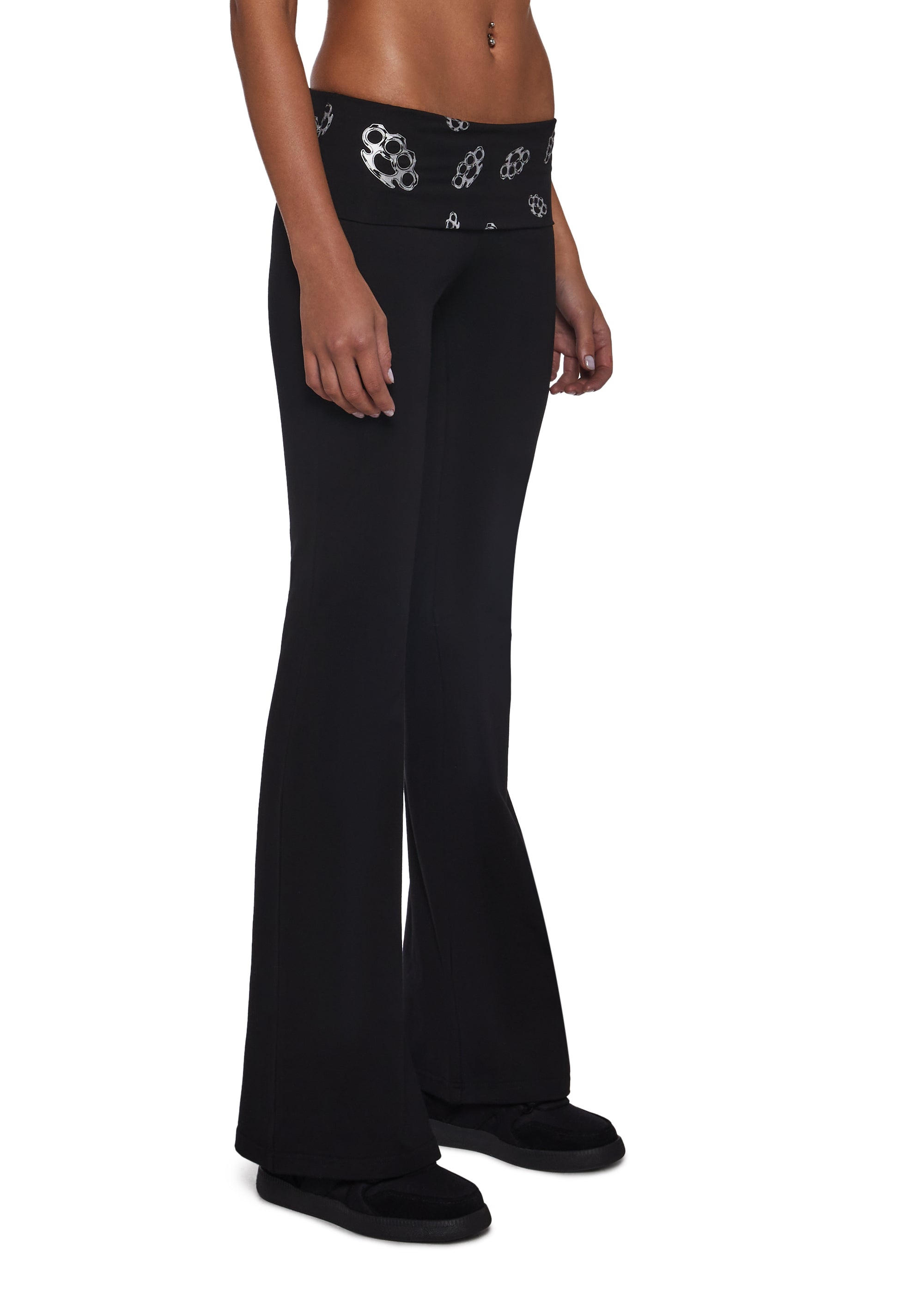 Ciska Brass Knuckle Low Rise Sweatpants - Image 3