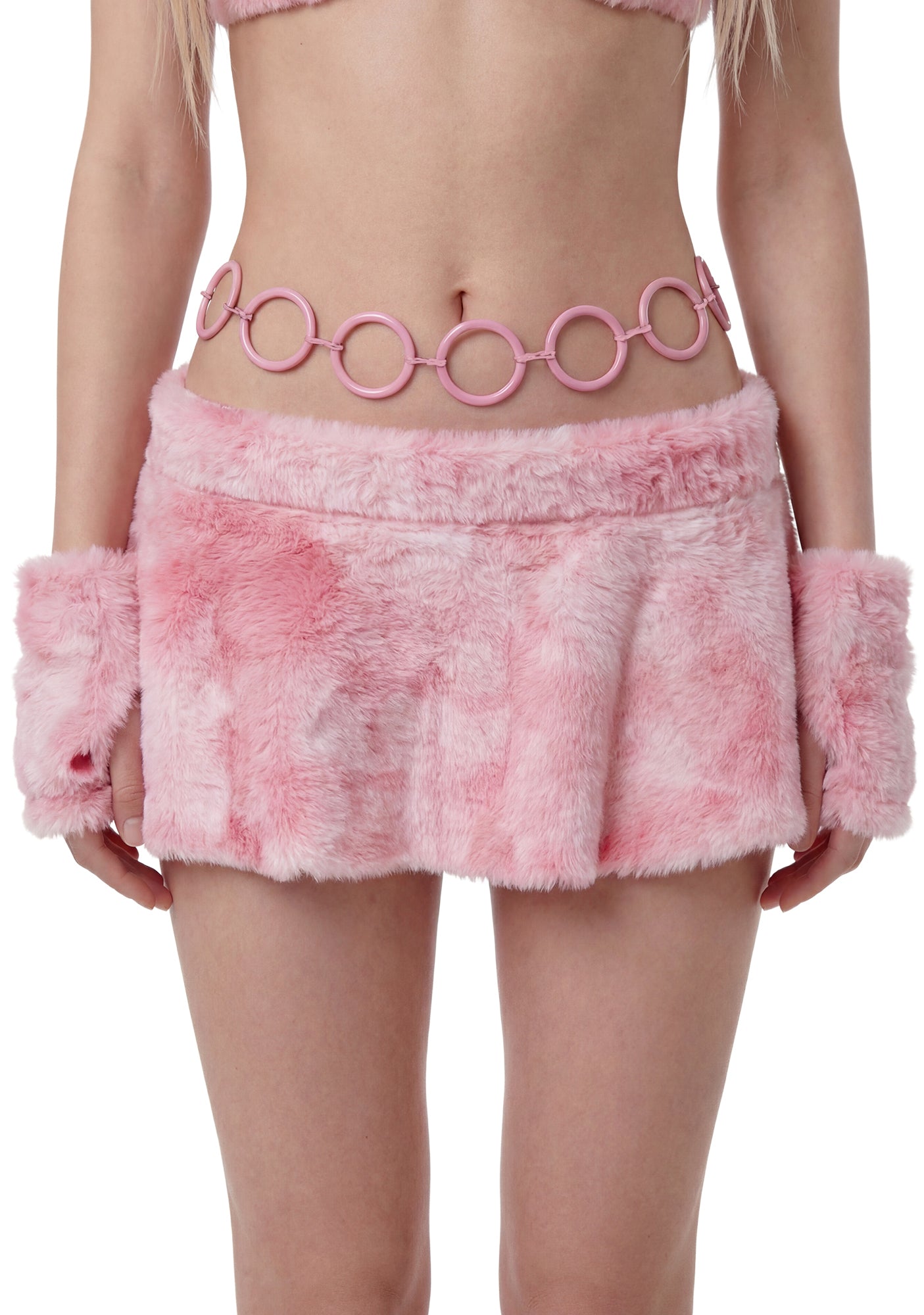 Labubu Furry Lingerie - Pink - Image 5