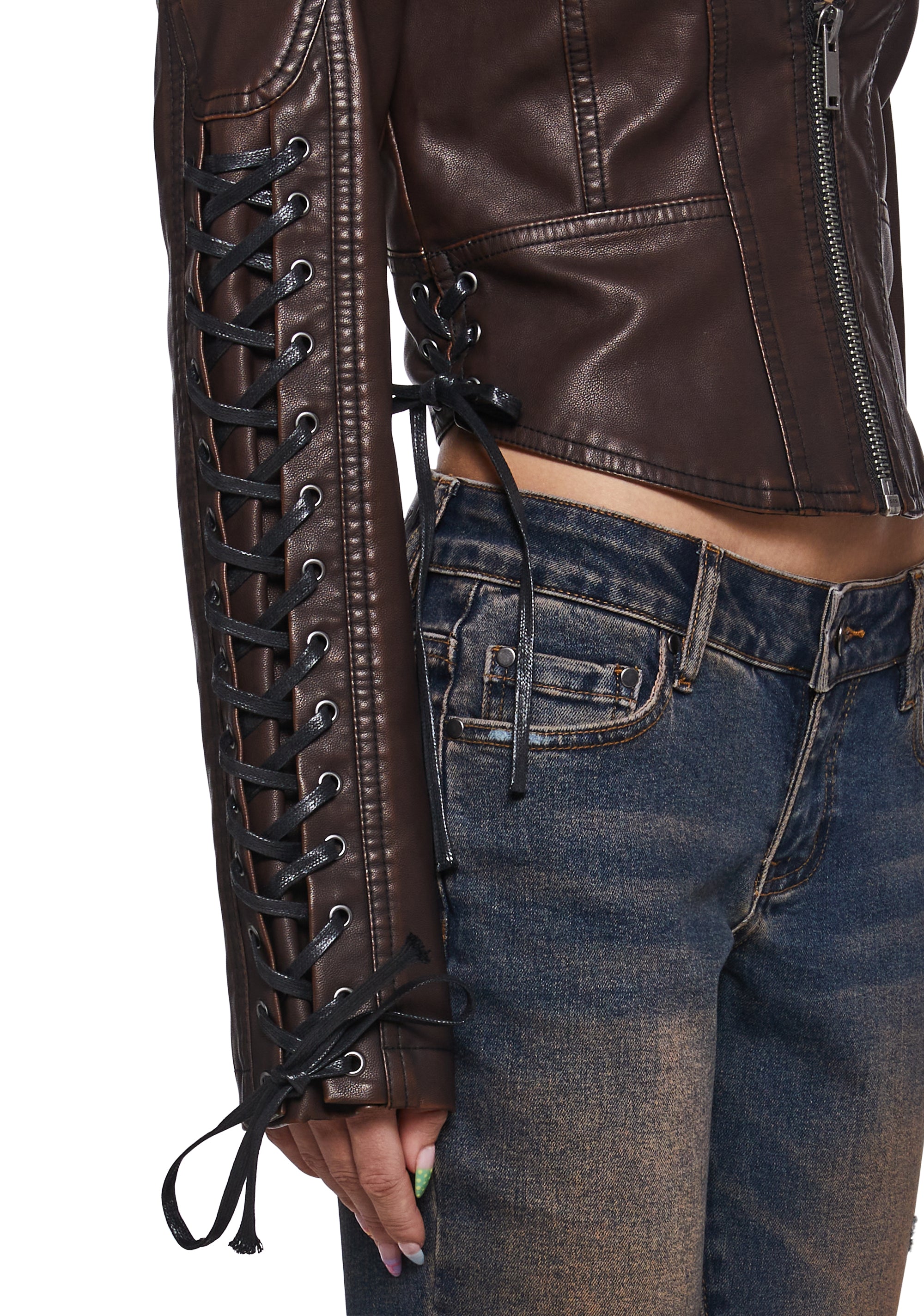 Revved Up Corset Moto Jacket - Image 5