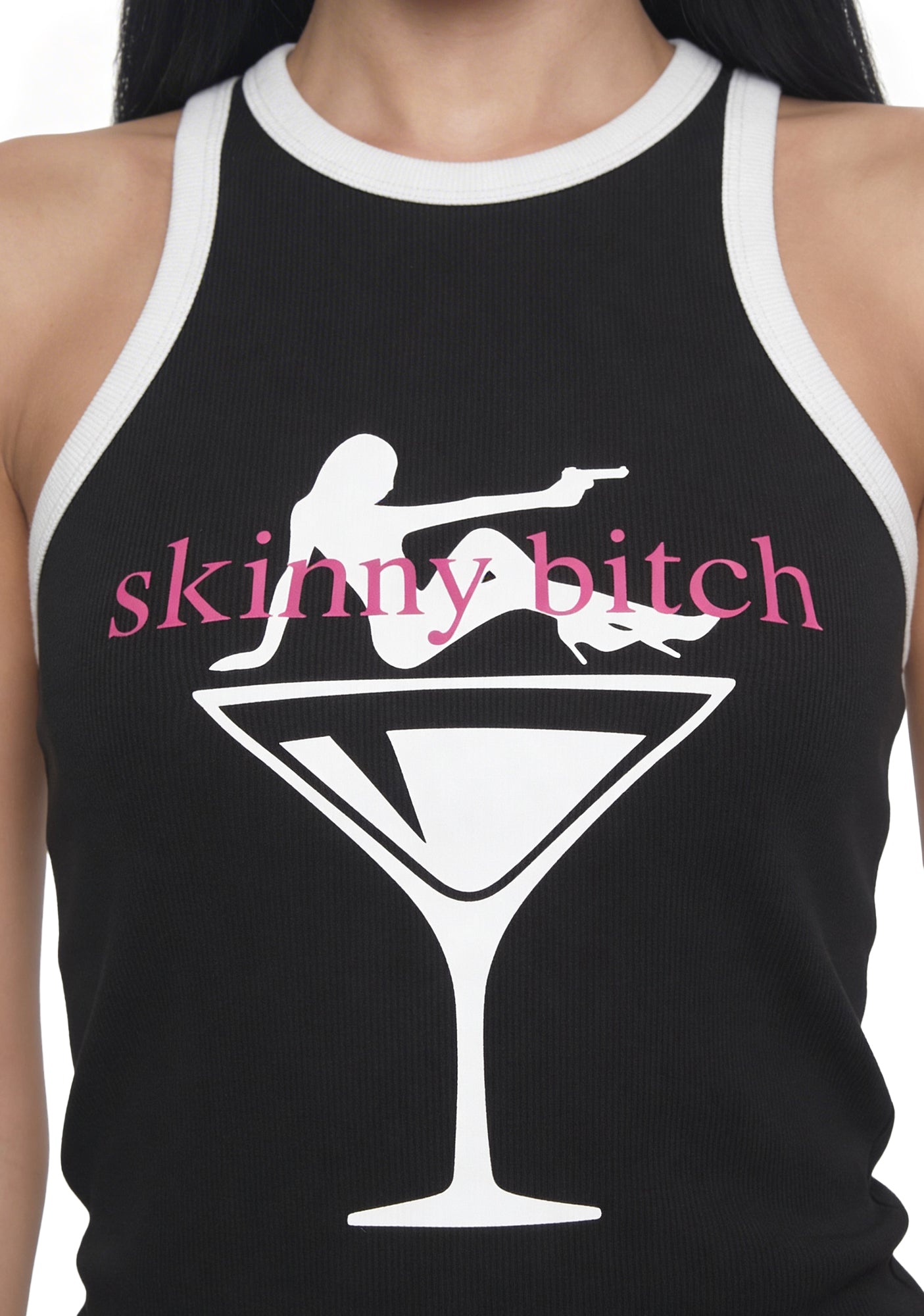Skinny Martini Girl Tank Top - Image 5