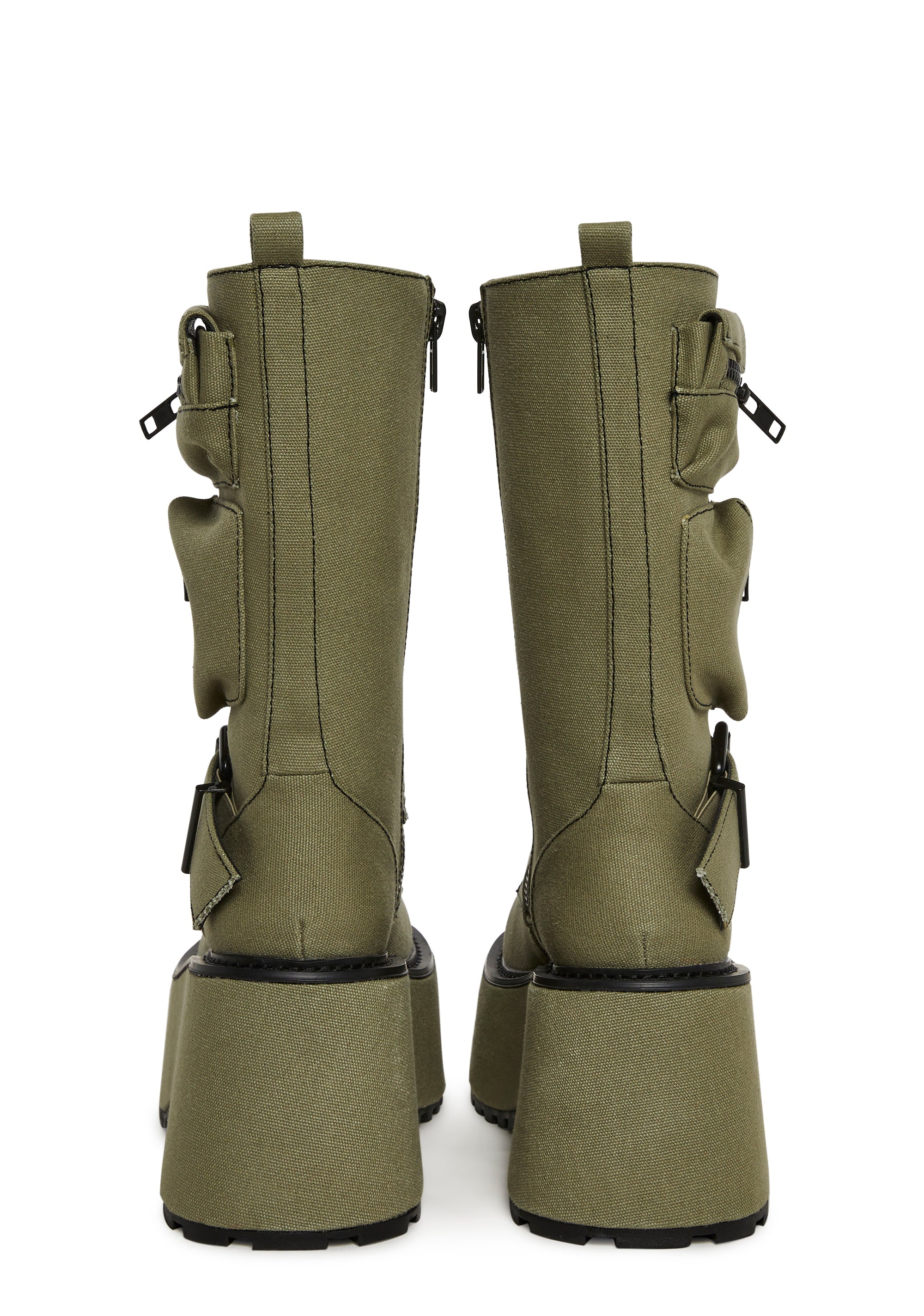 Obsidian Platform Zip-Up Boots - Image 4