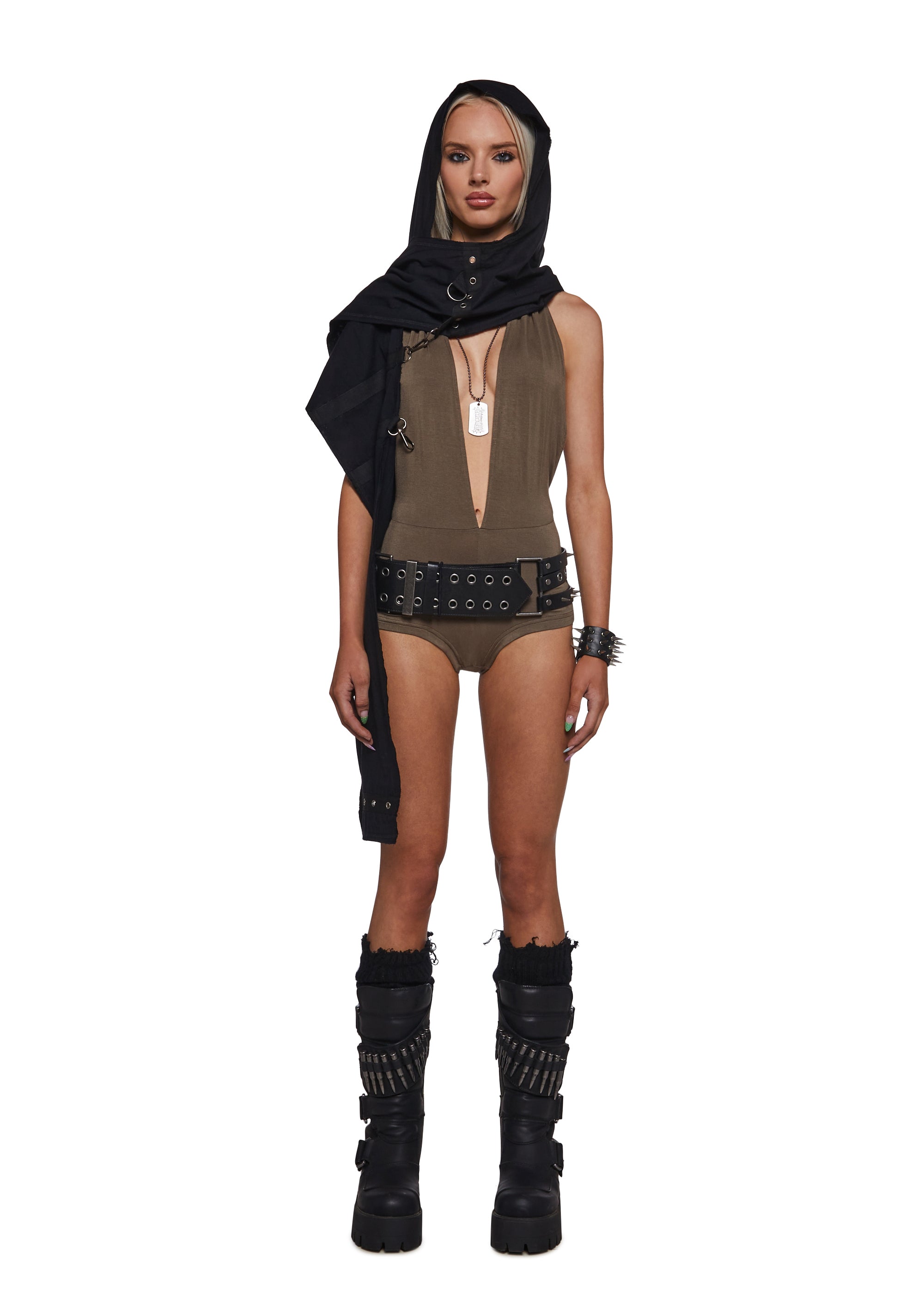 Outro Romper With Bullet Chain - Image 2
