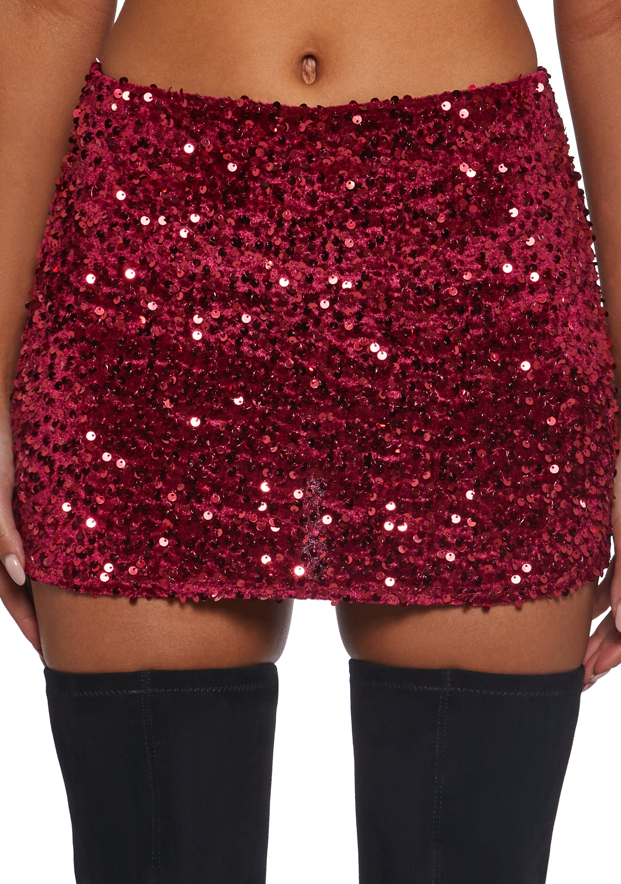Sparkle Me Mini Skirt - Image 5