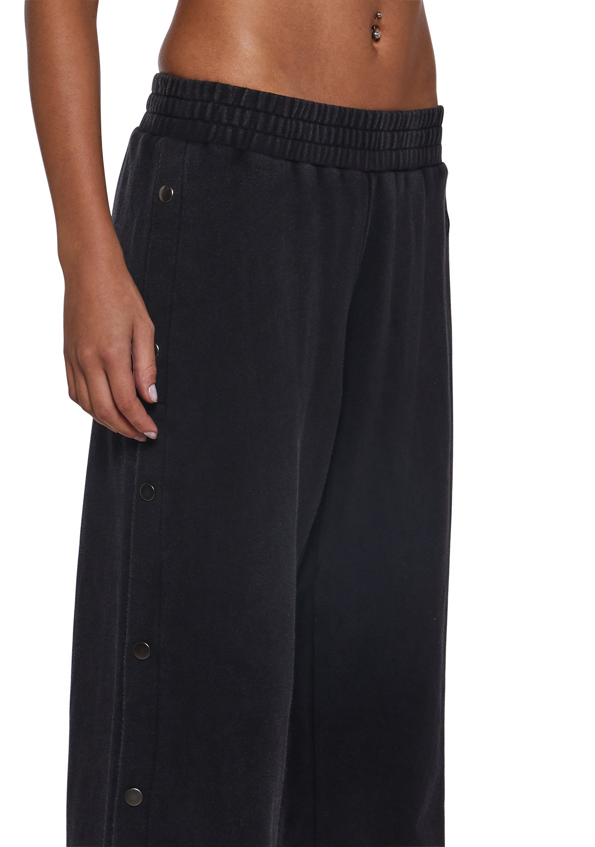 Ego Washed Boyfriend Sweatpants - Black - Image 5