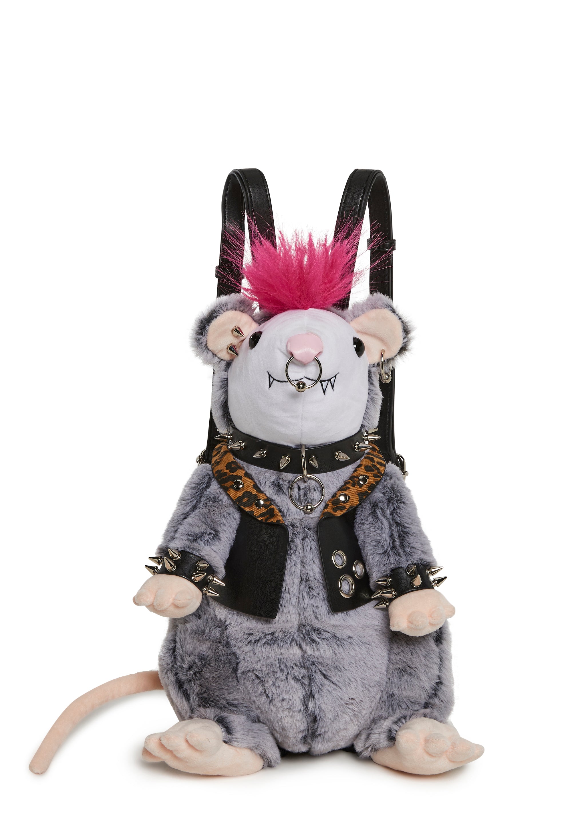 Alternative view of Mosh Pit Possum Plush Backpack