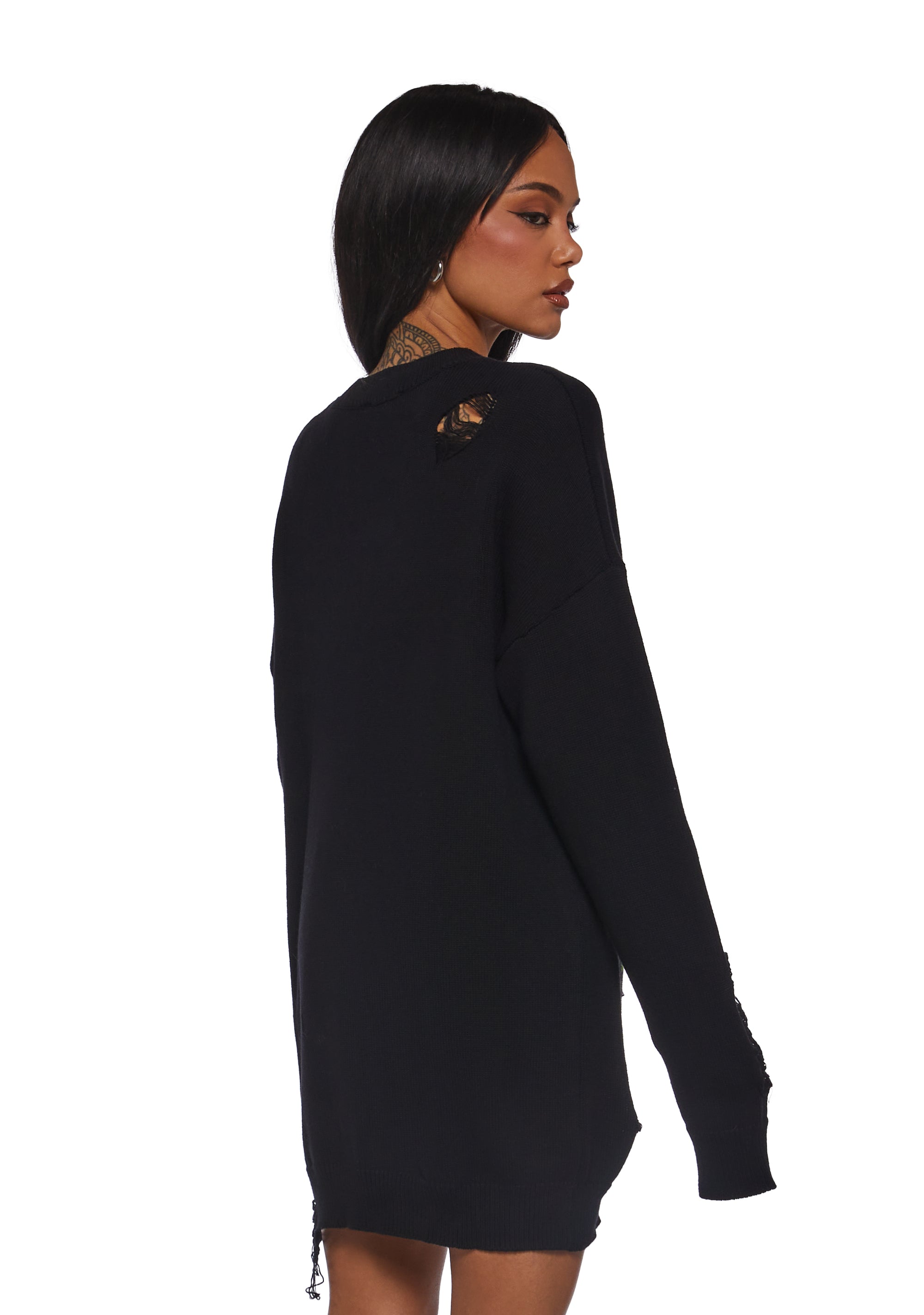 Music Of The Heart Oversized Sweater - Image 4