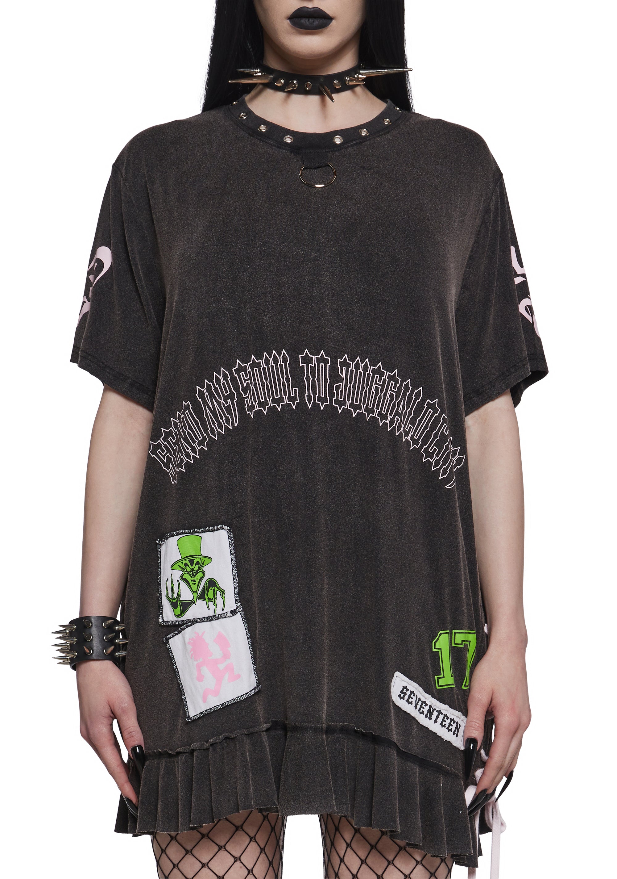 Send My Soul Washed Tee Dress - Image 7