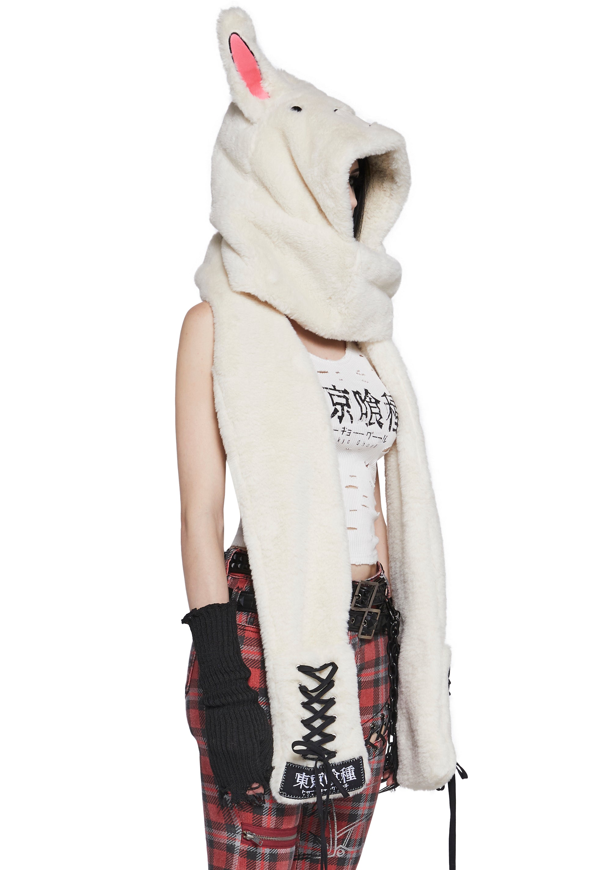 Touka Rabbit Scarf - Image 3