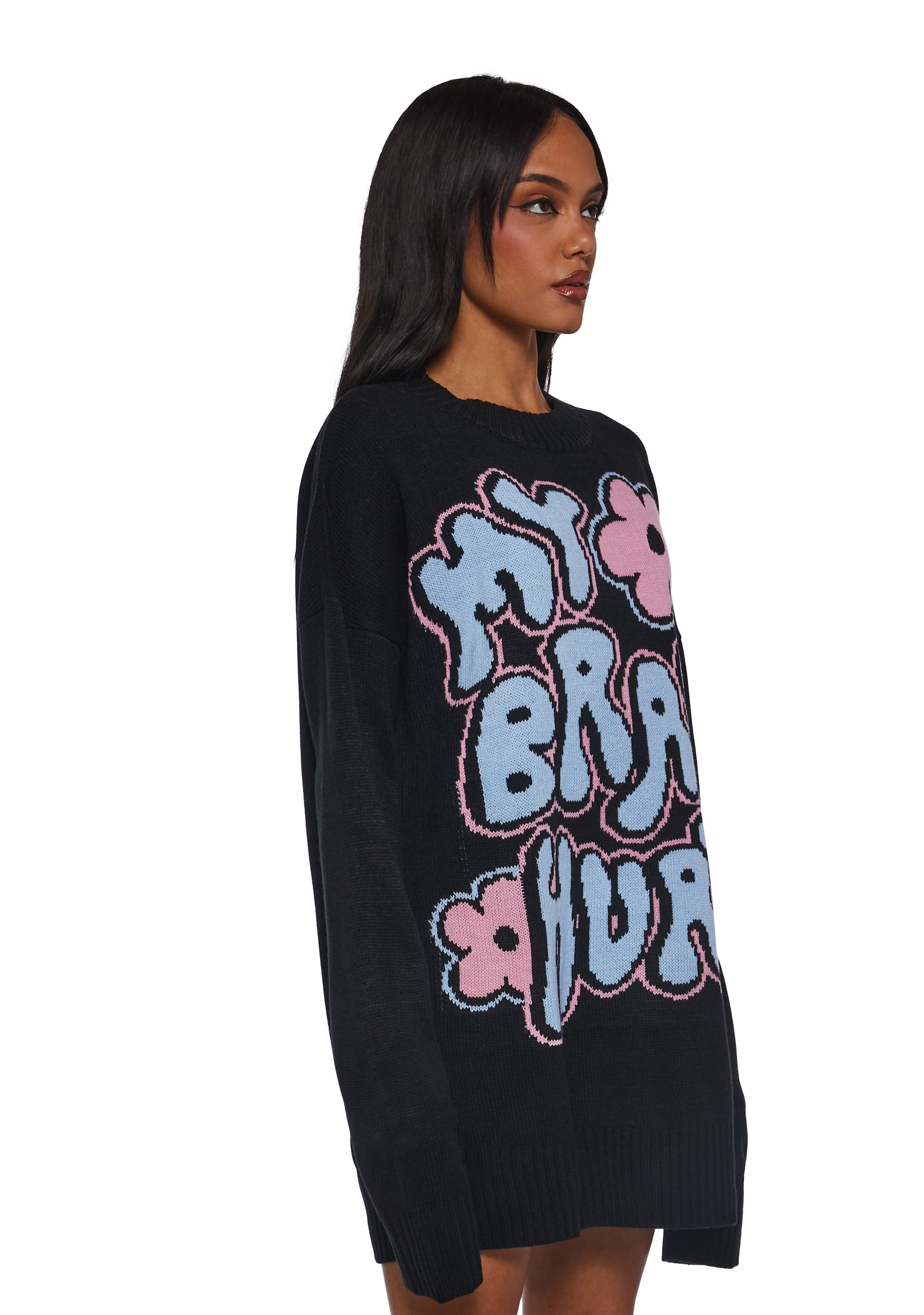 My Brain Hurts Intarsia Sweater - Image 3