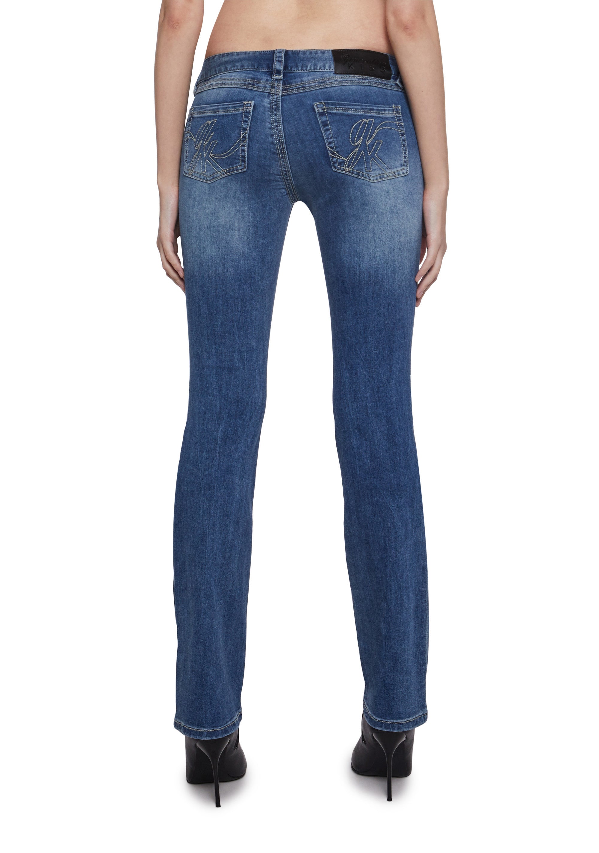 Haley Low Rise Denim Jeans - Image 4