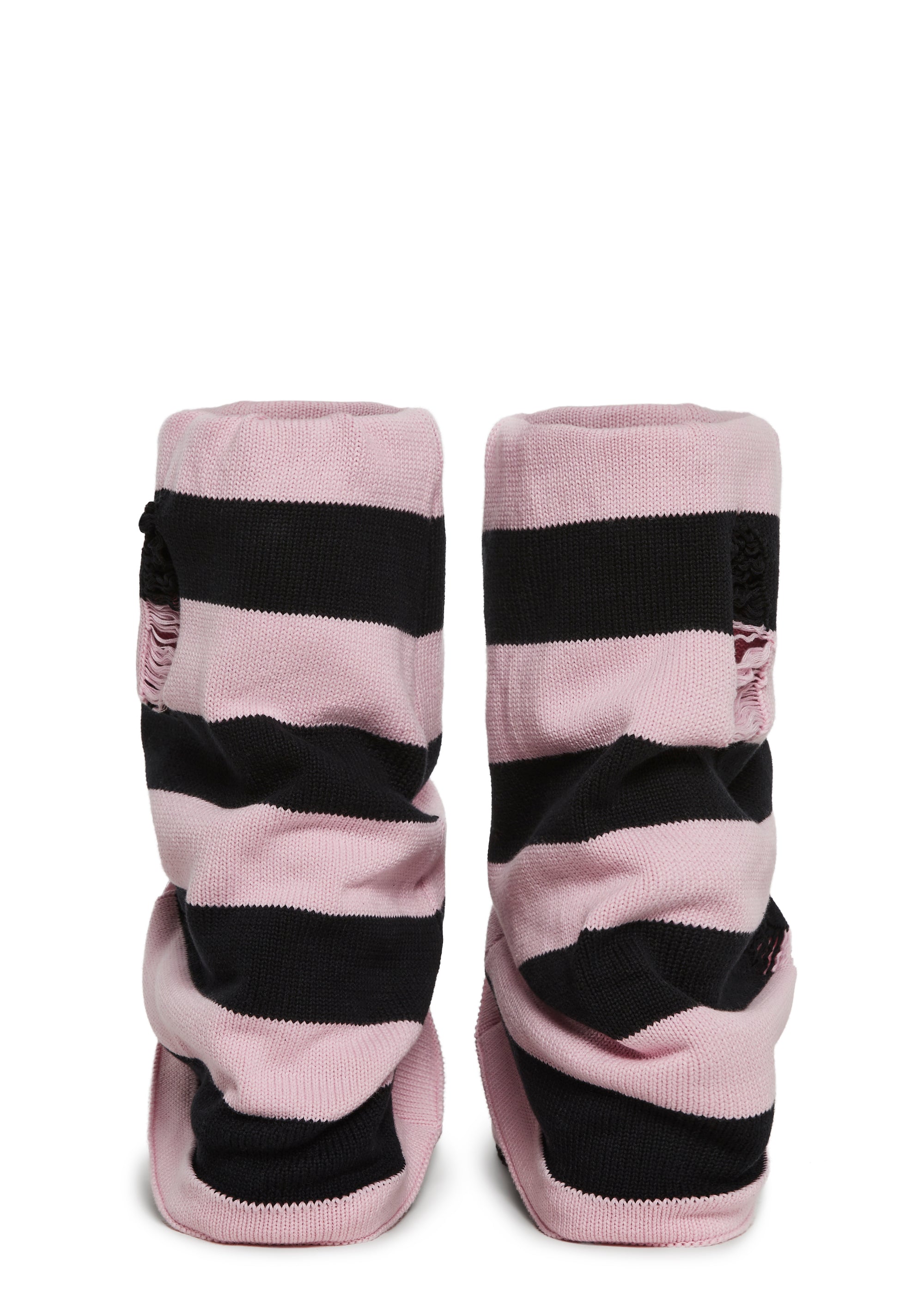 Snuggle Lifestyle Platform Boots - Striped - Image 4