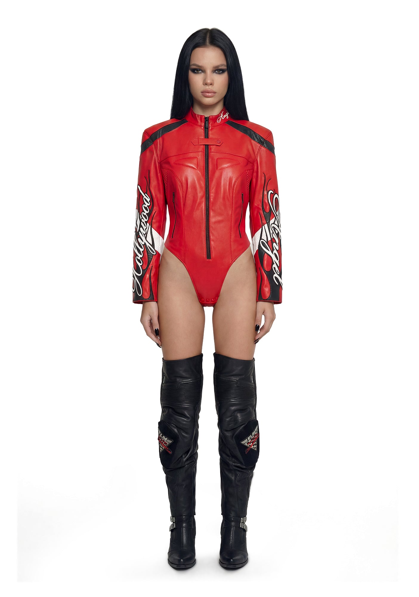 Hollywood Moto Body - Red - Image 2