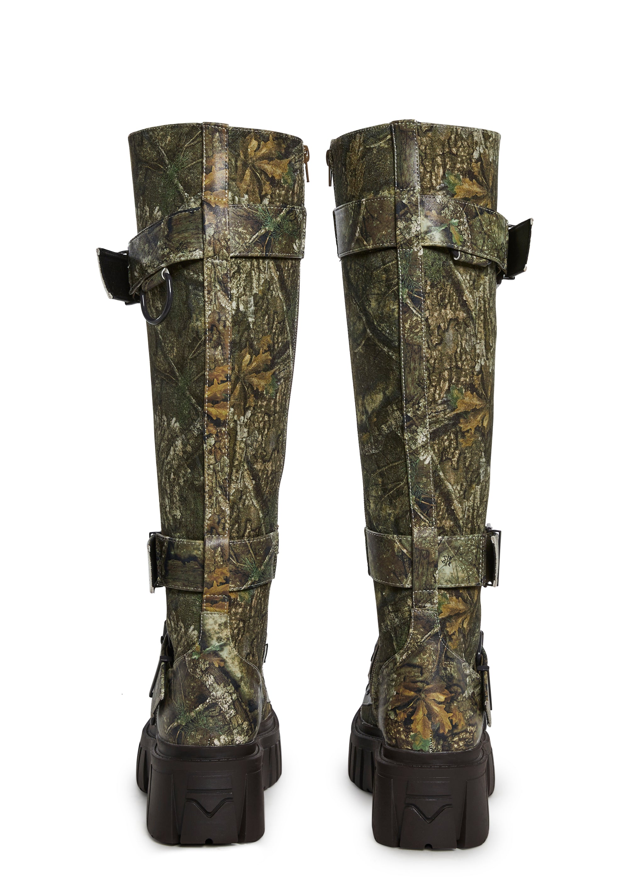 Camo Knee High Boots - Image 4