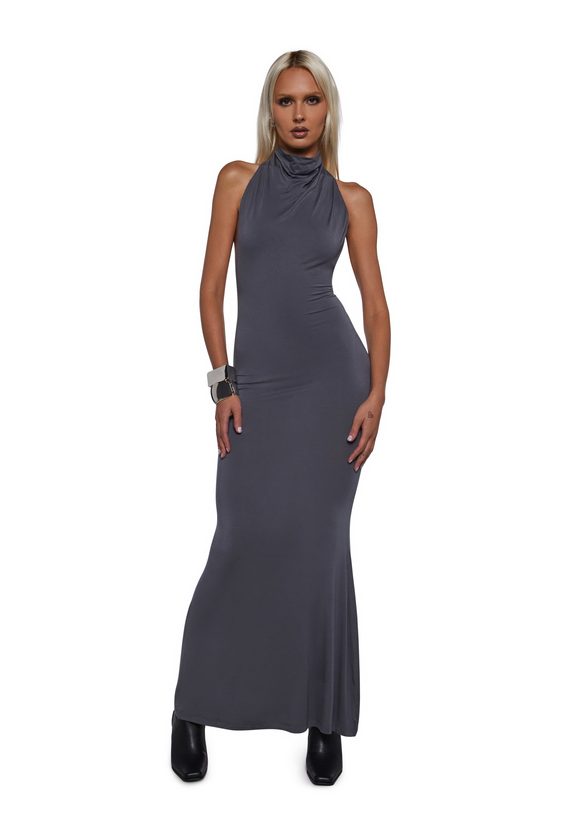 Ego Cowl Maxi Dress - Image 5