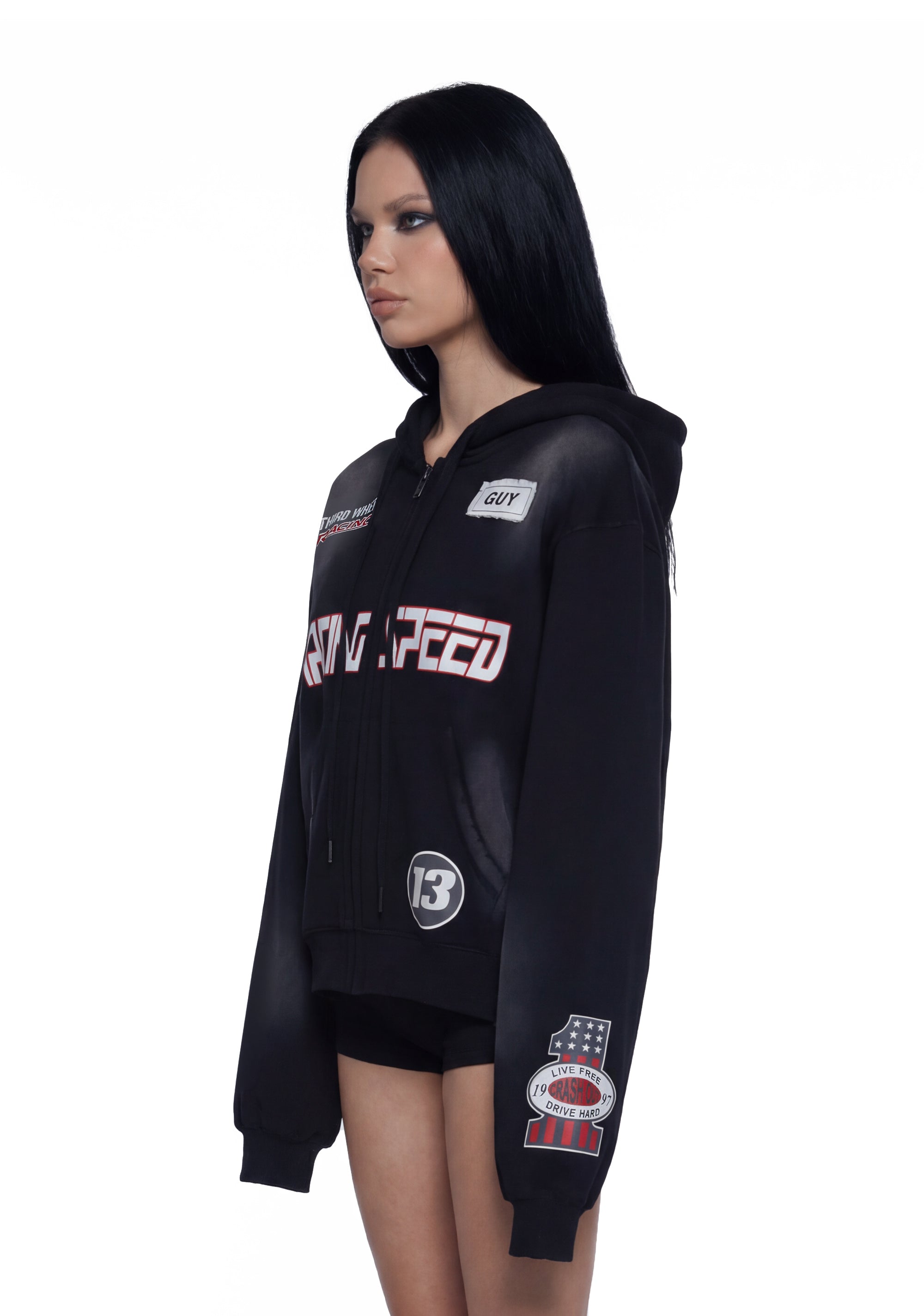 Crash Out Zip Hoodie - Image 4