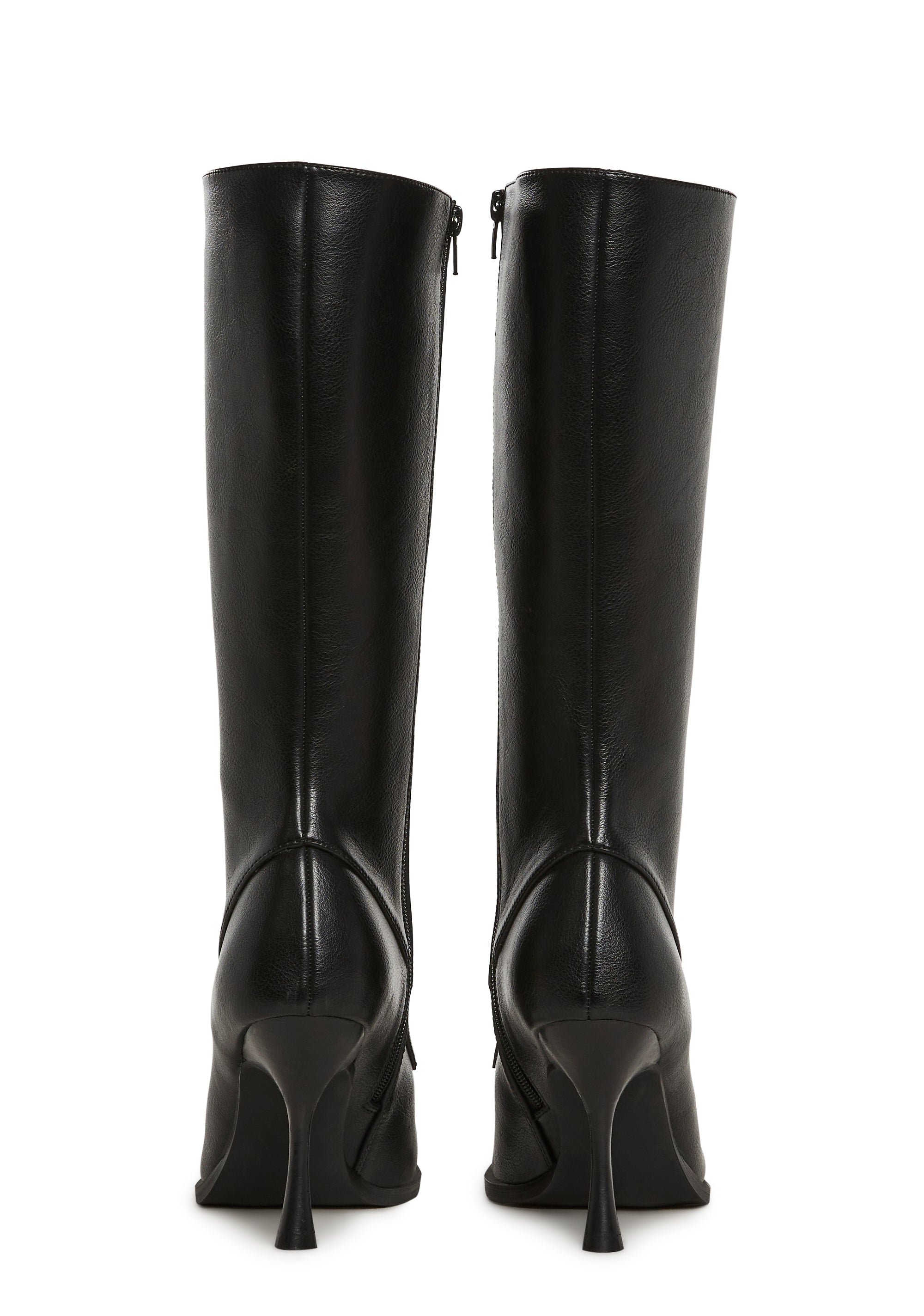 Tricks And Trials Lace Up Boots - Black - Image 4