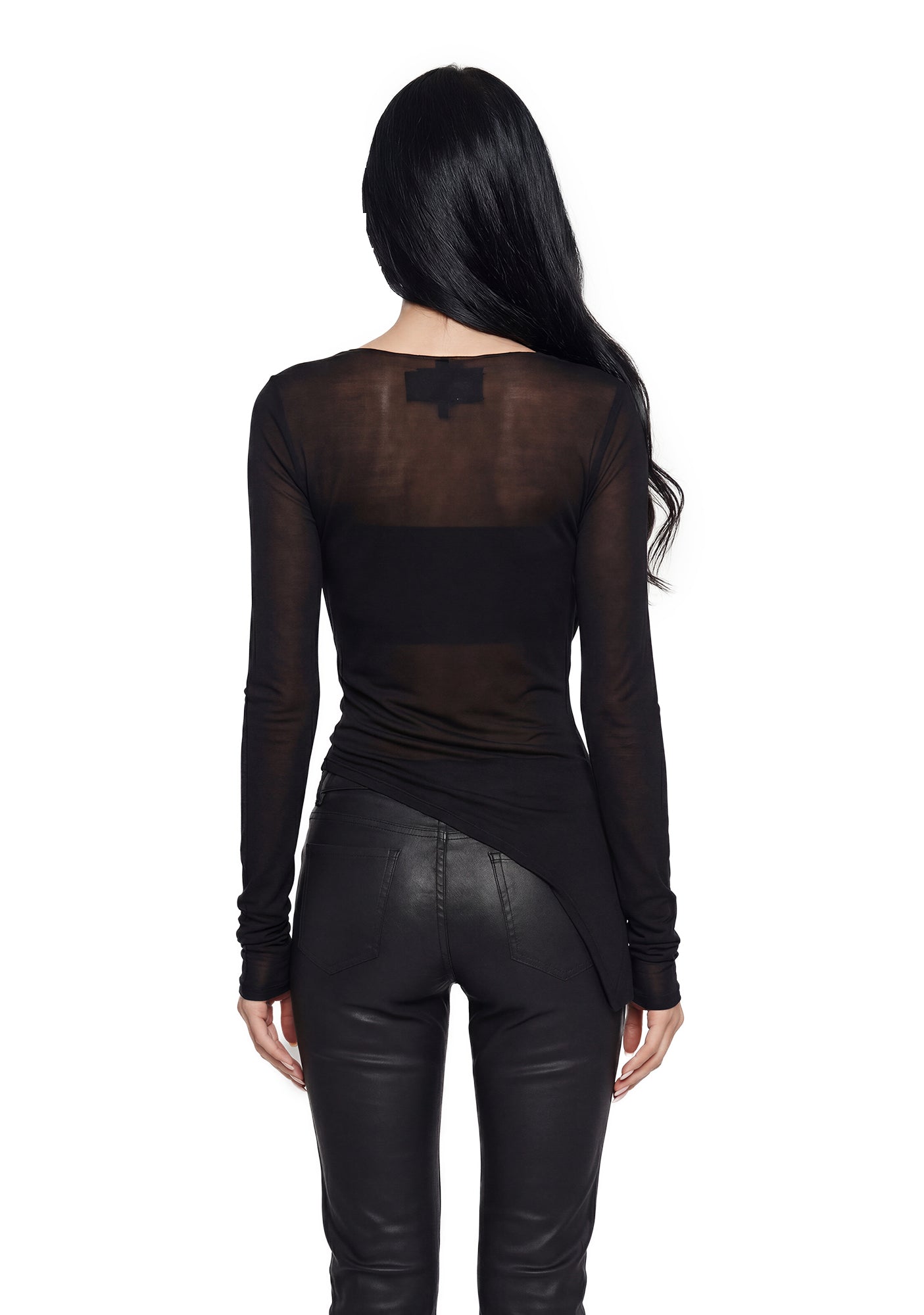 Analog Cowl Neck With Bandeau Top - Image 4