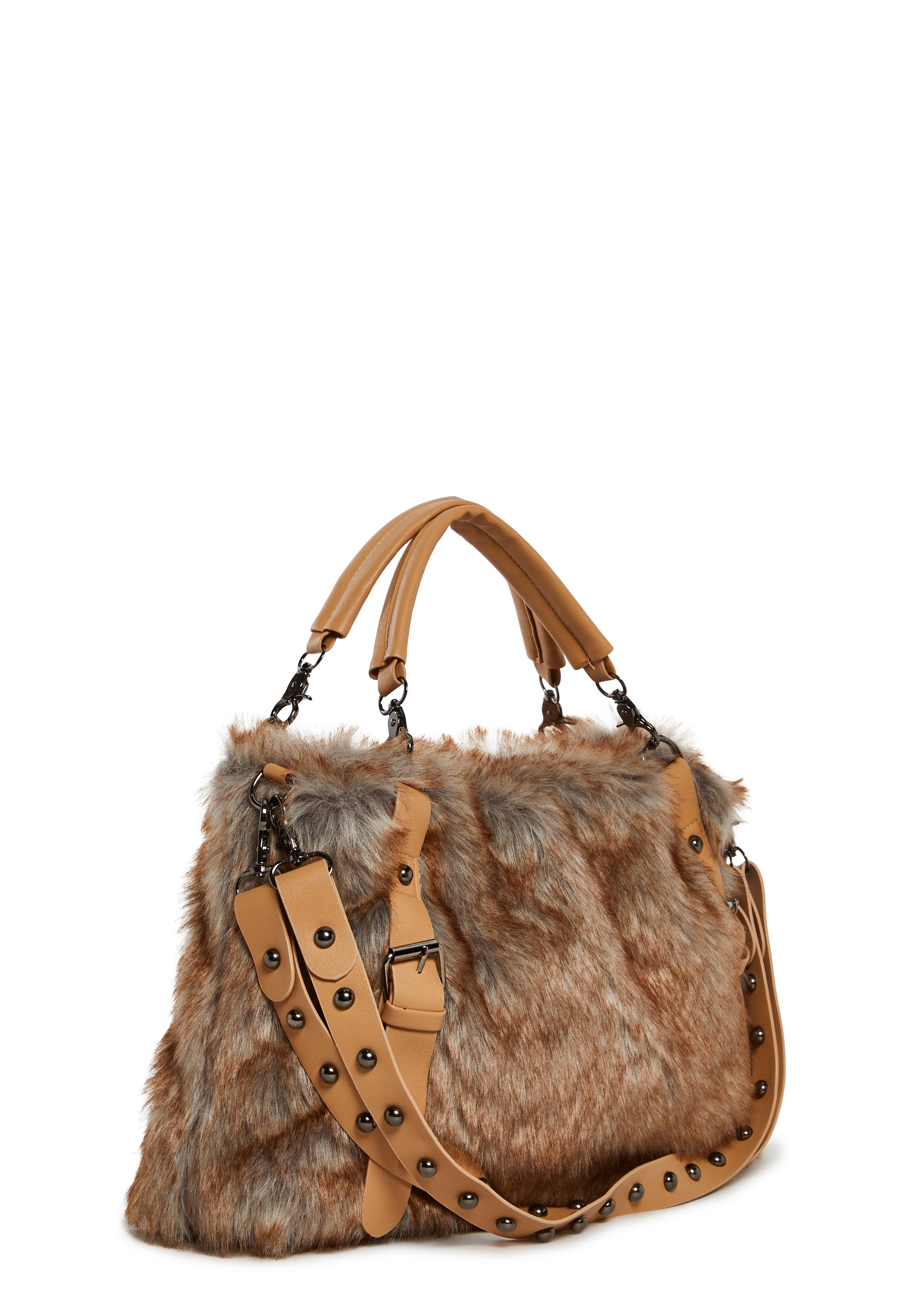 Wild Whisper Faux Fur Handbag - Image 3