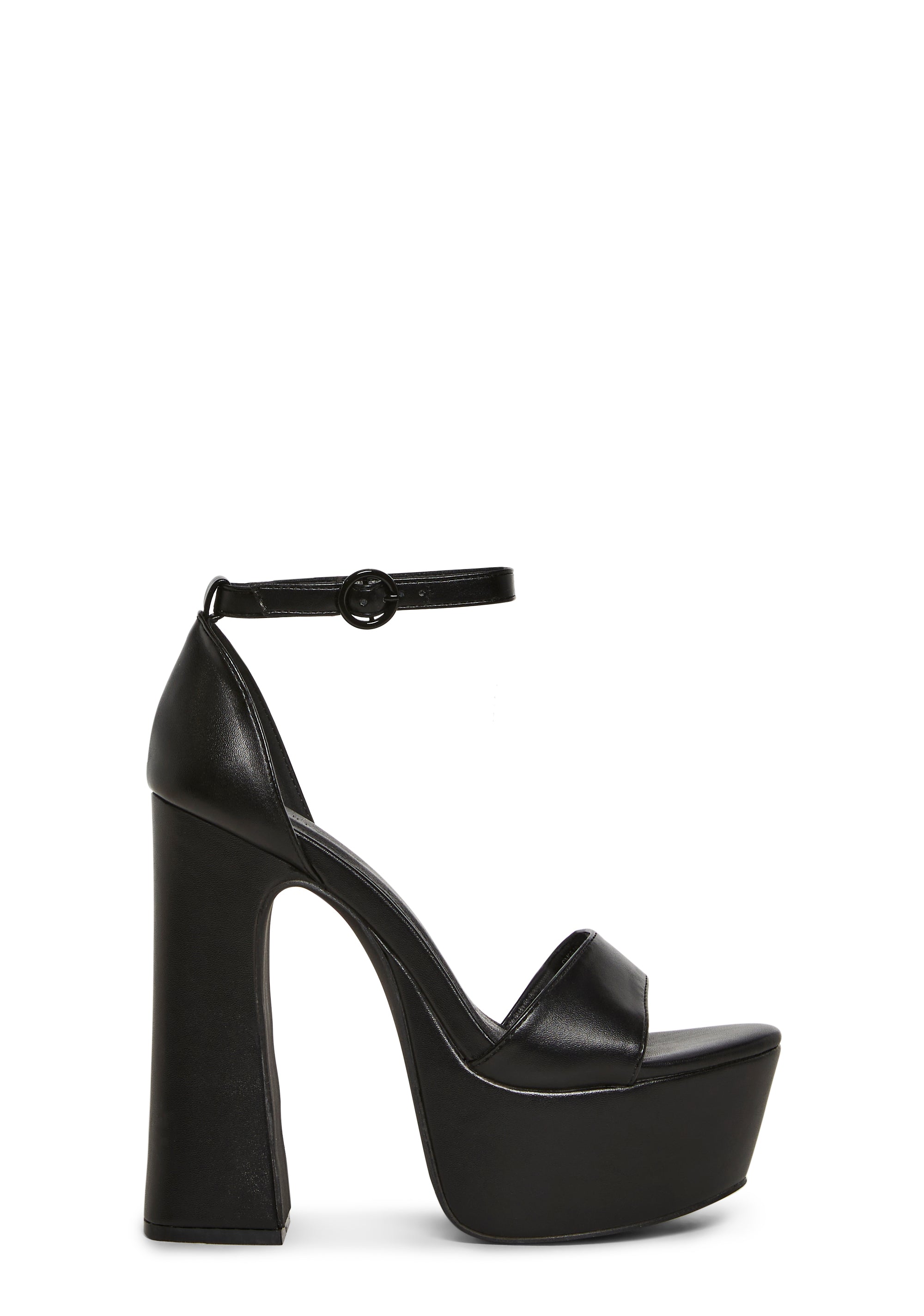 Holy Revelation Pure Platform Heels - Black