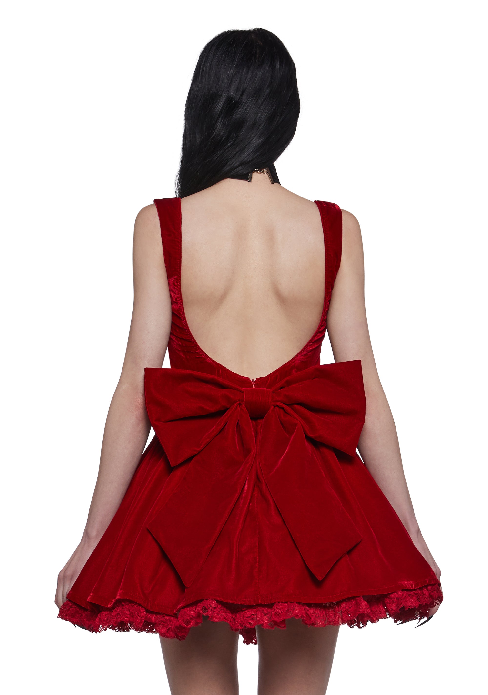 Radiant Occasions Corset Dress - Red - Image 5