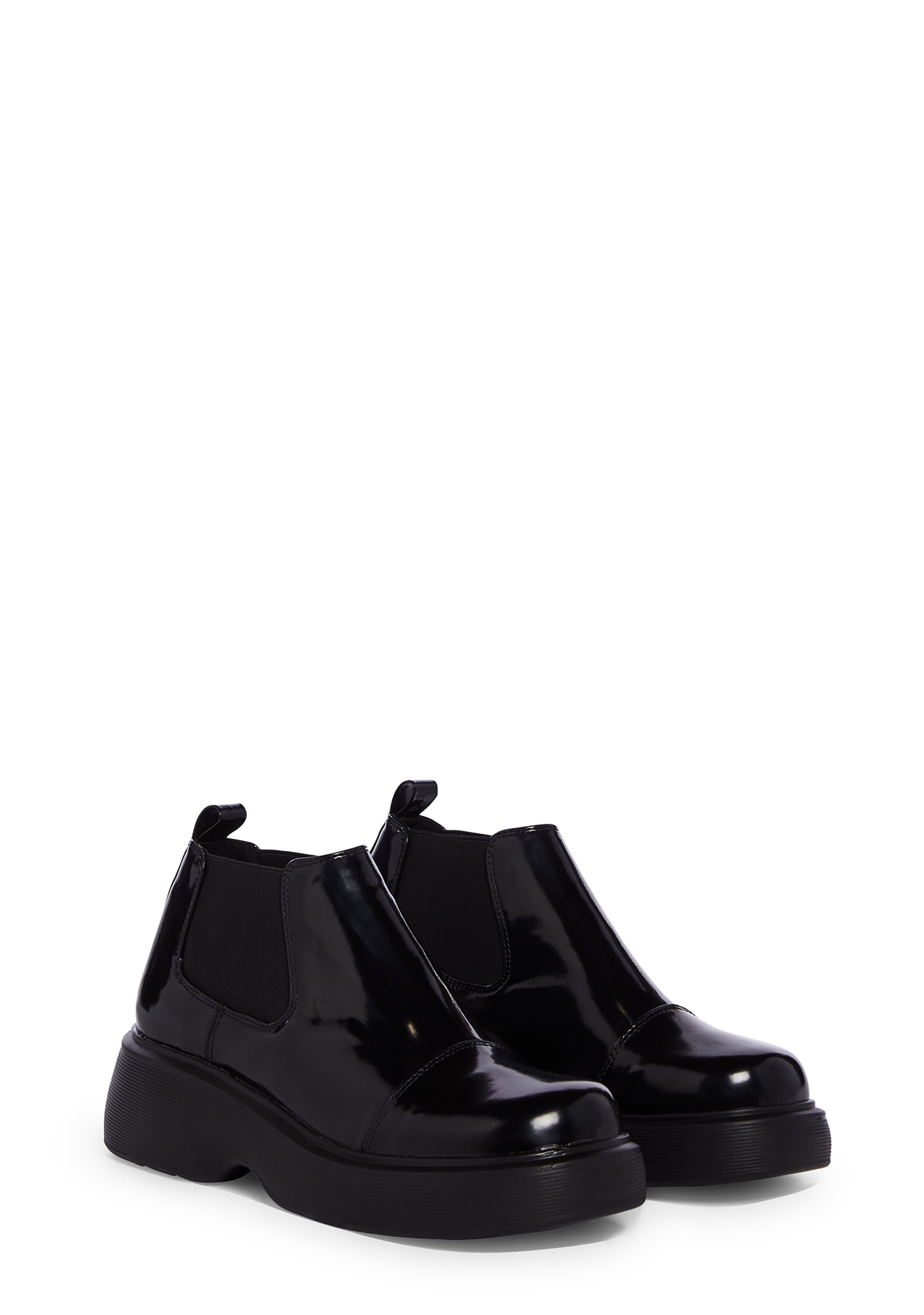 Fairfield Platform Ankle Boots - Black - Image 3