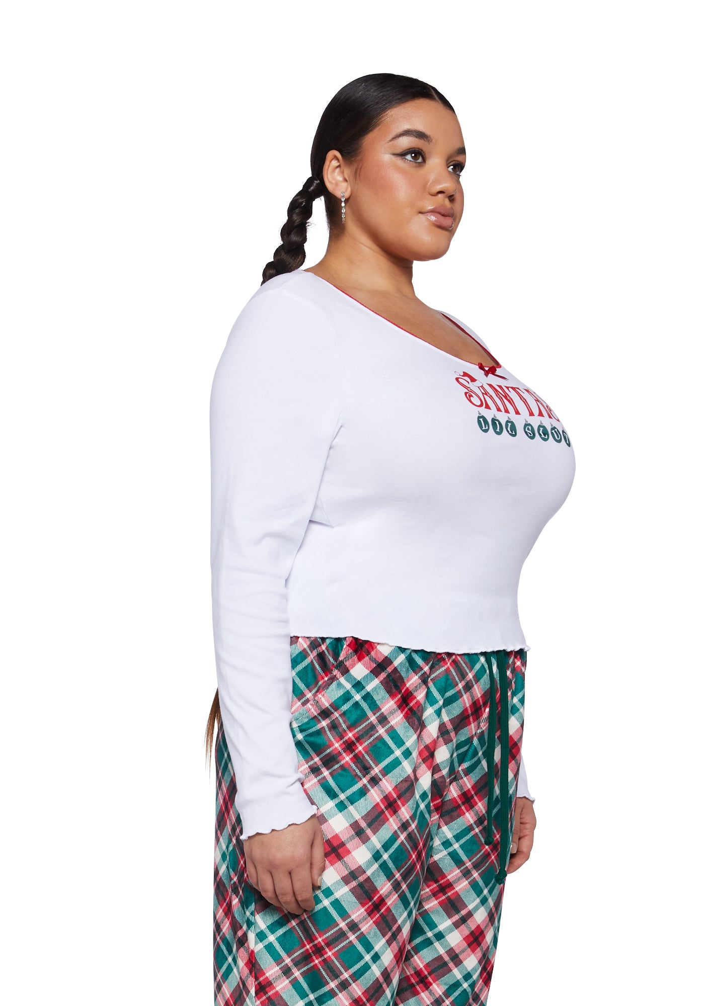 Plus Clause A Scene Long Sleeve Top - Image 3