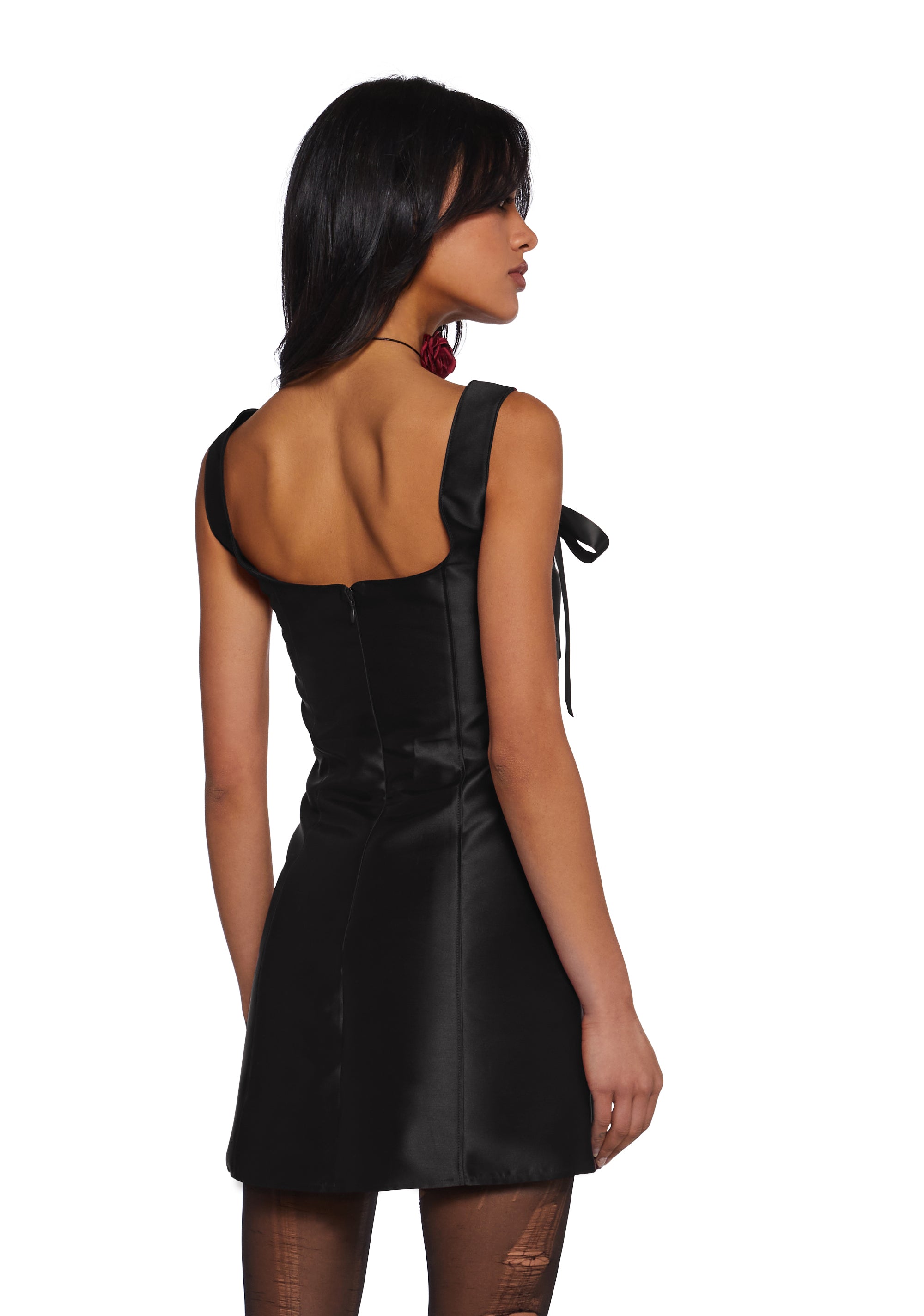 Pixie Stardust Mini Dress - Black - Image 4