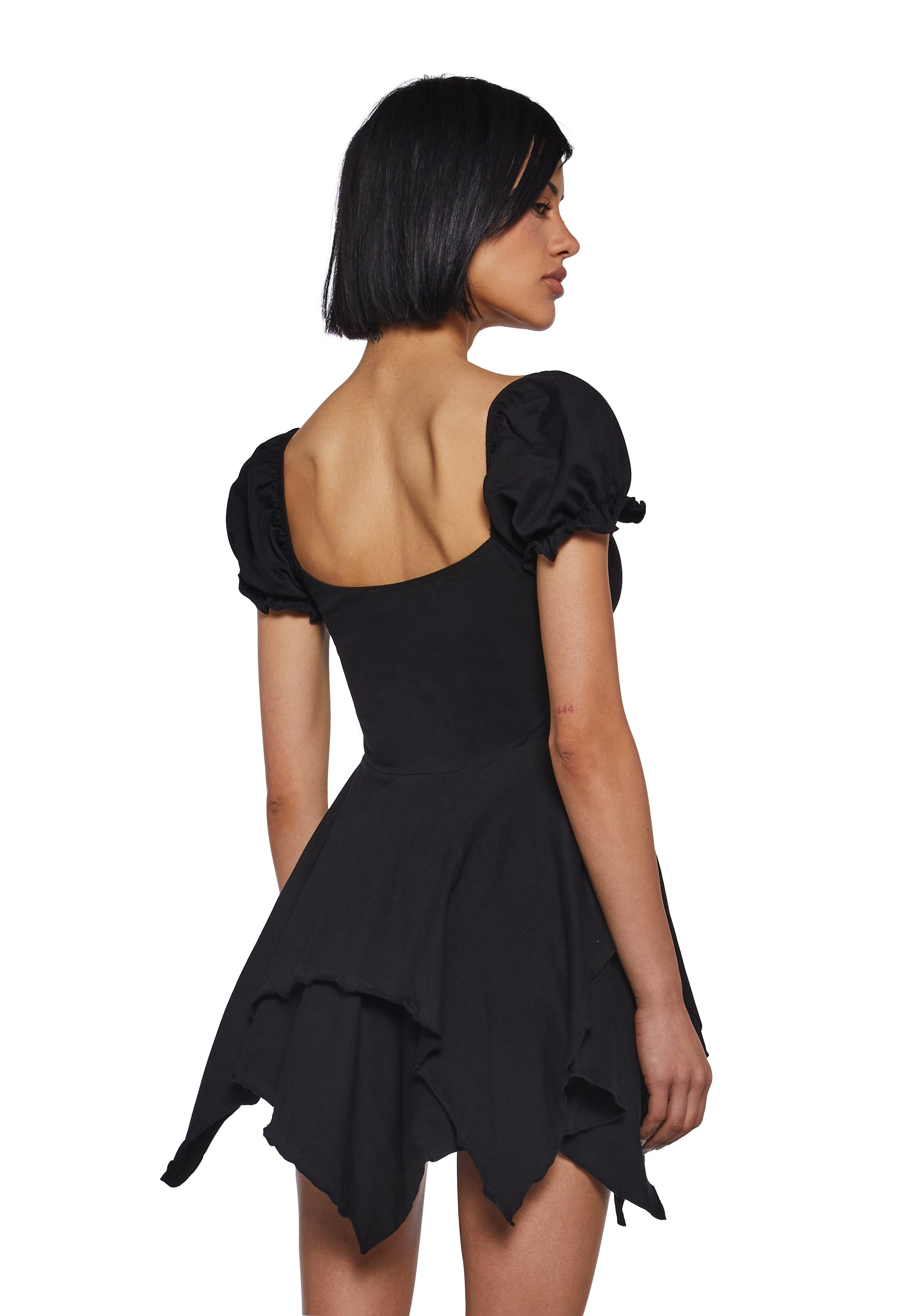 Chasin' Rainbows Mini Dress - Black - Image 4