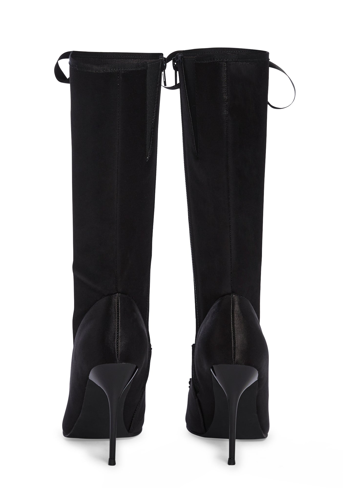 Scandalous Seduction Heeled Boots - Black - Image 4