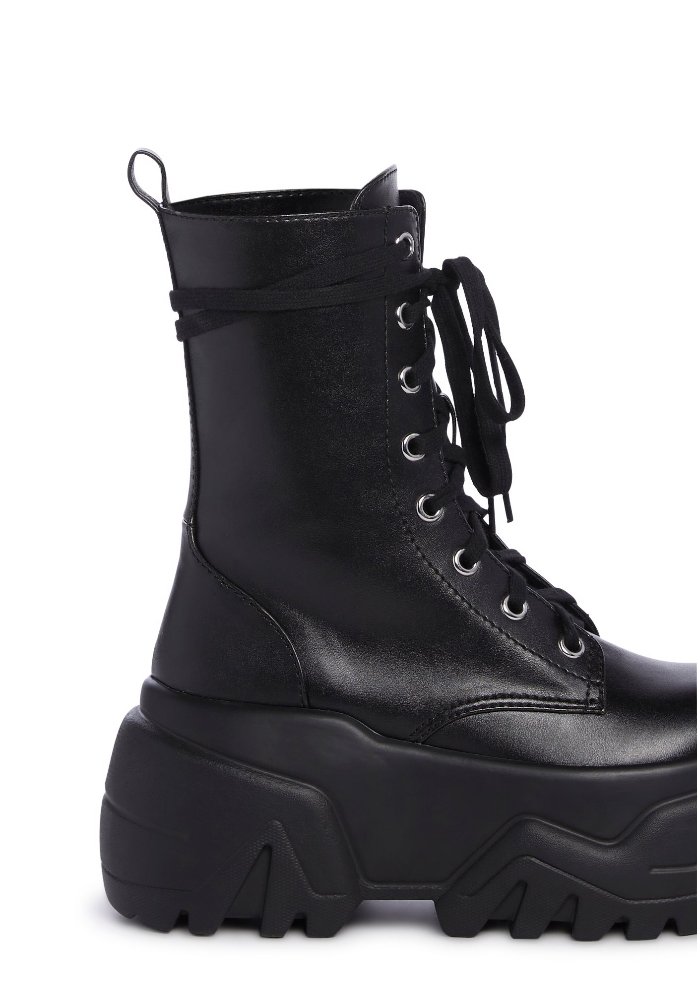 Optical Fuse Combat Boots - Black - Image 2