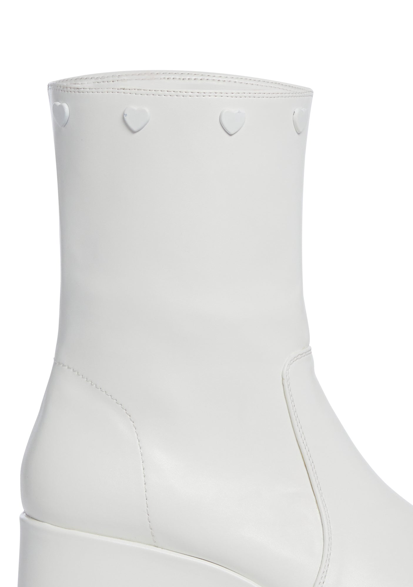 Alternative view of Snuggle Wonderland Platform Boots - White