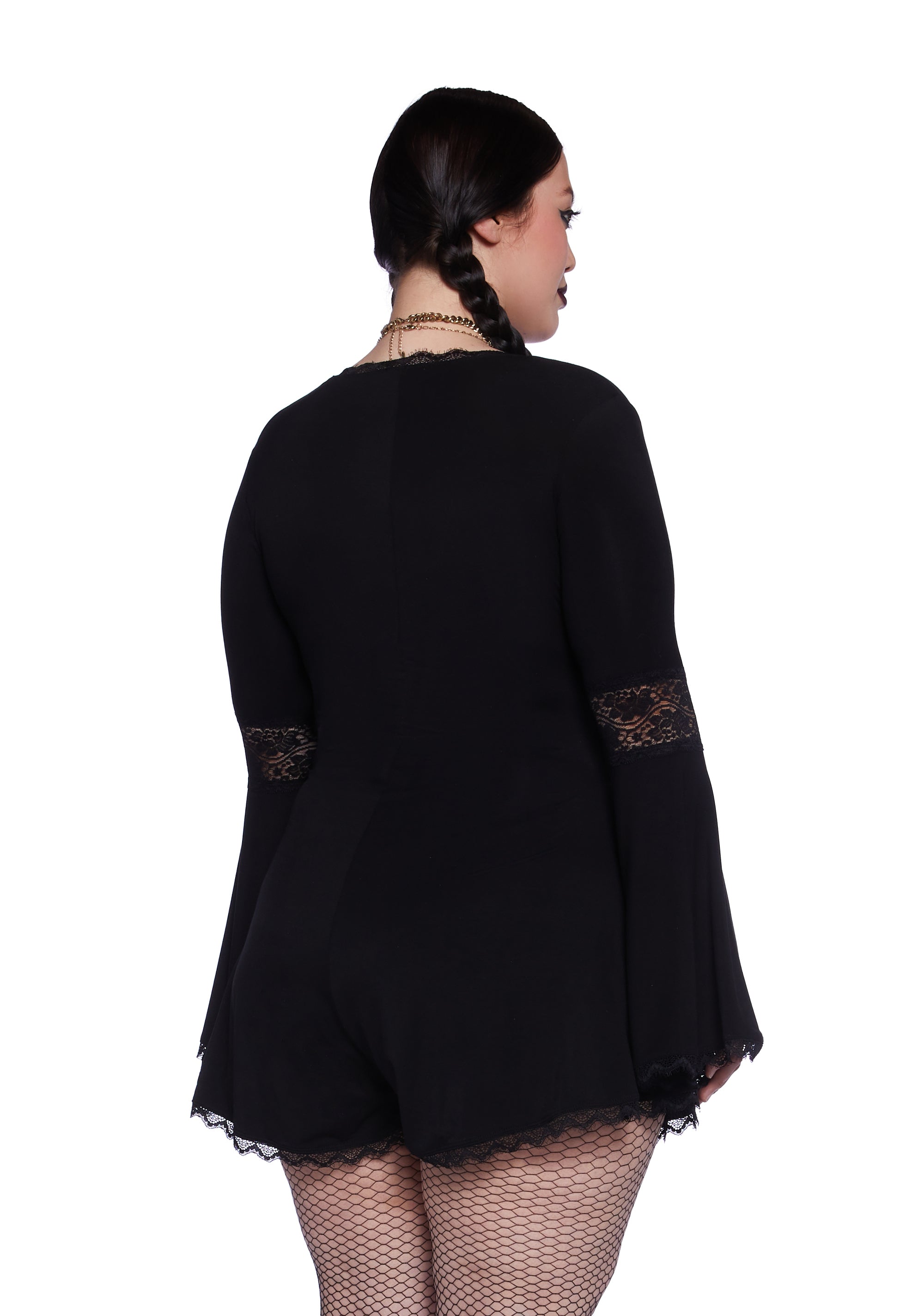 Plus Whispering Wind Romper - Image 4