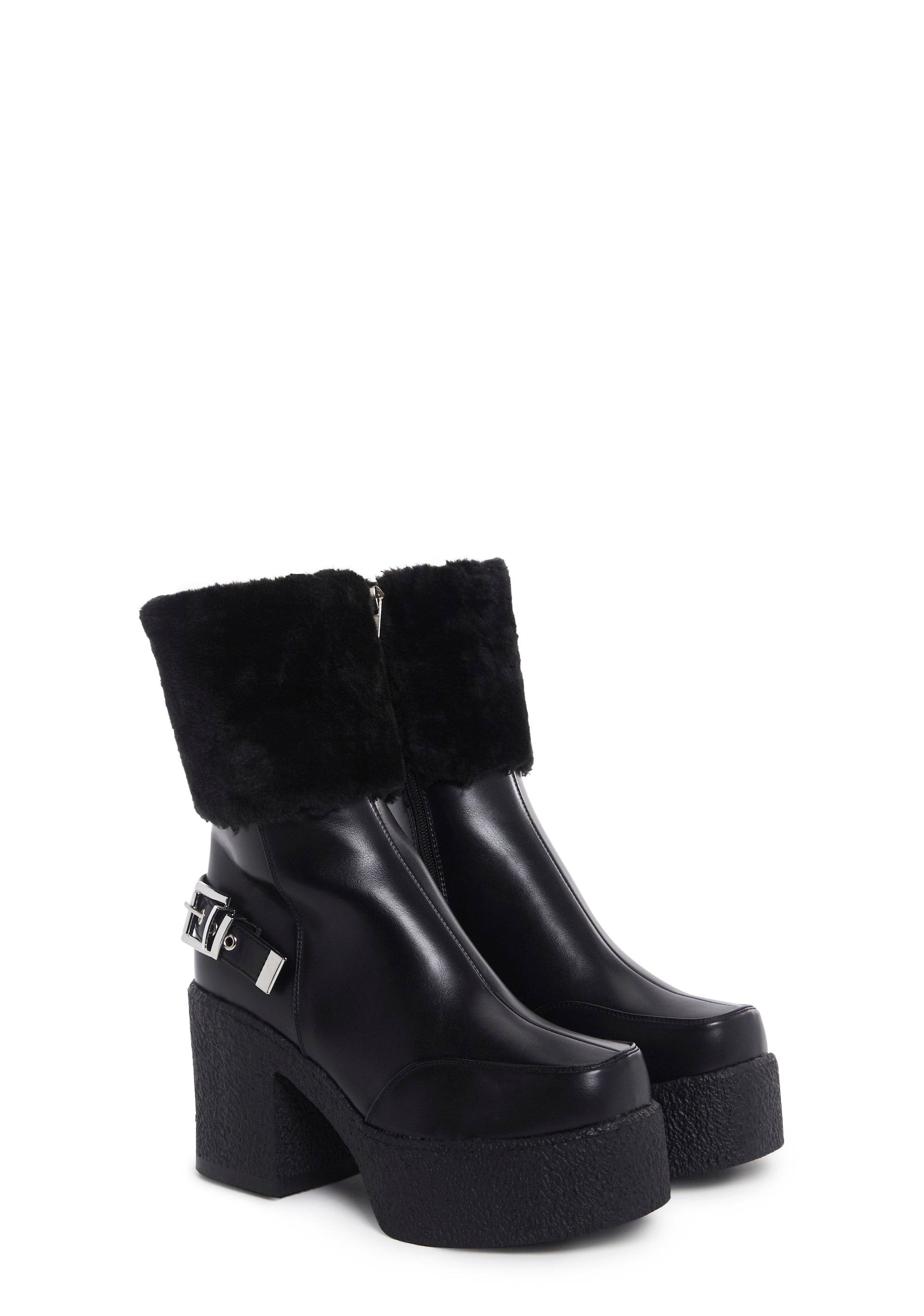 Figure It Out Platform Boots - Image 3