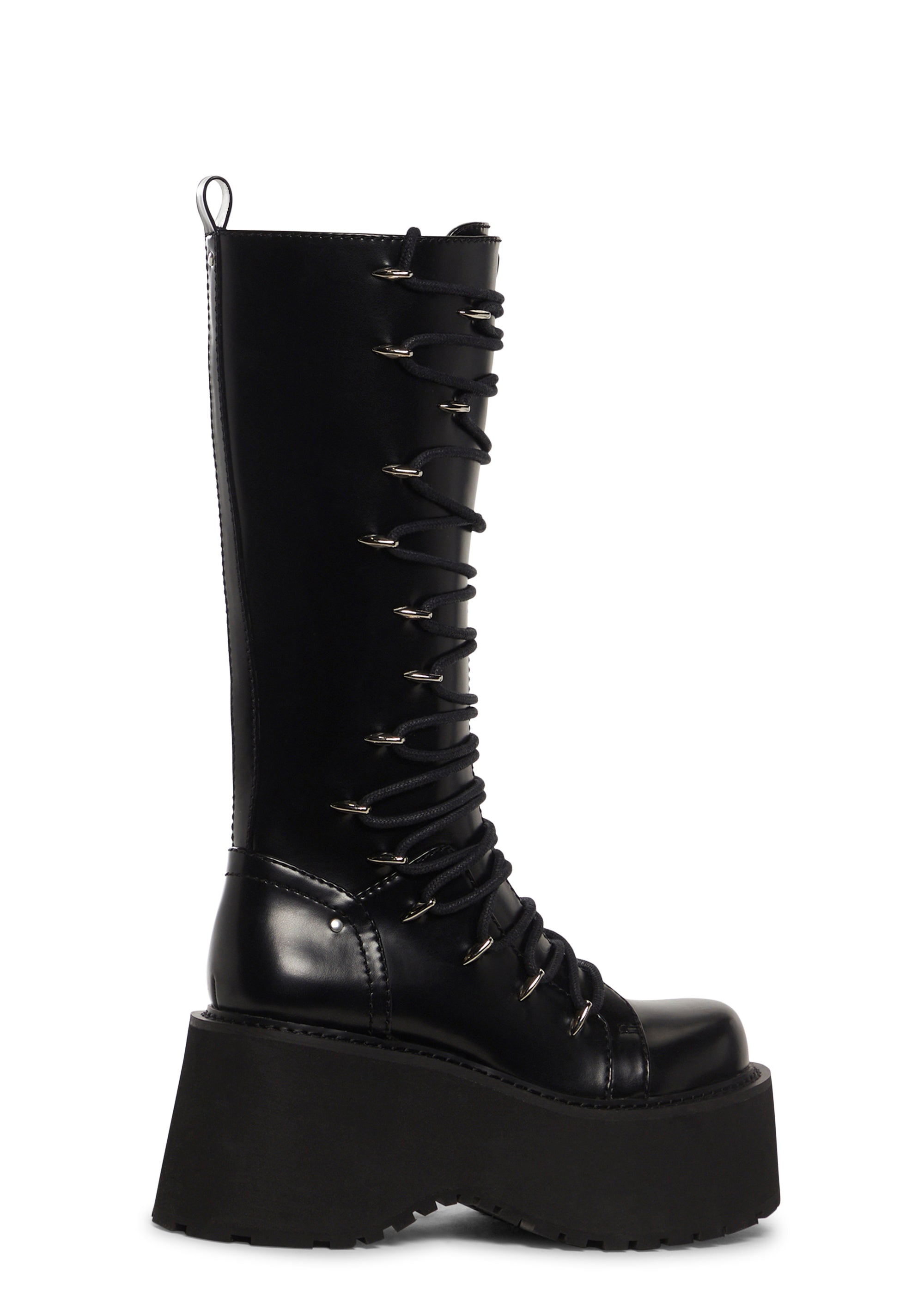 Glam Grit Knee High Boots - Image 2