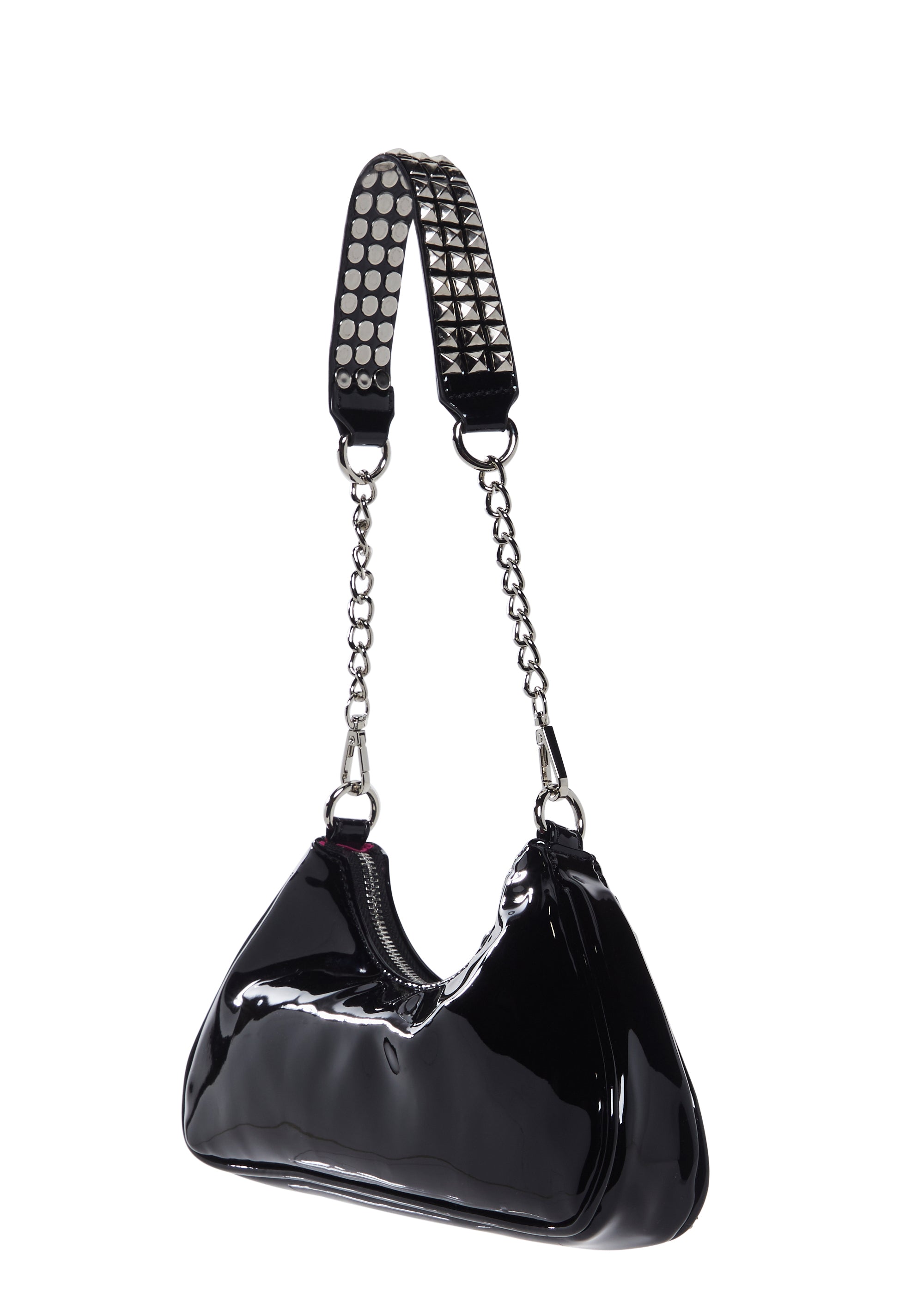 Ciska Brass Knuckle Shoulder Bag - Image 4
