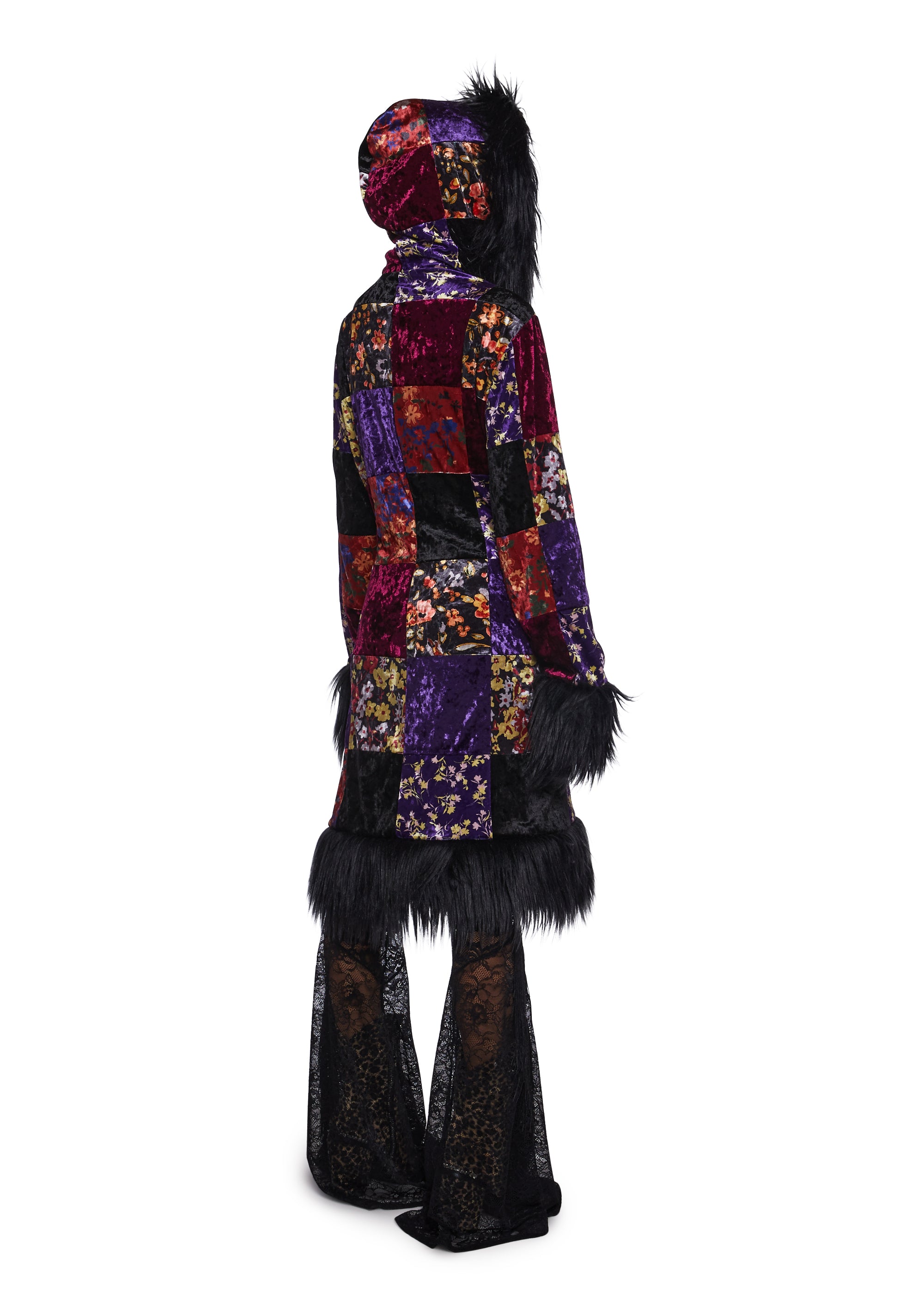 Bold Love Velvet Coat - Image 4