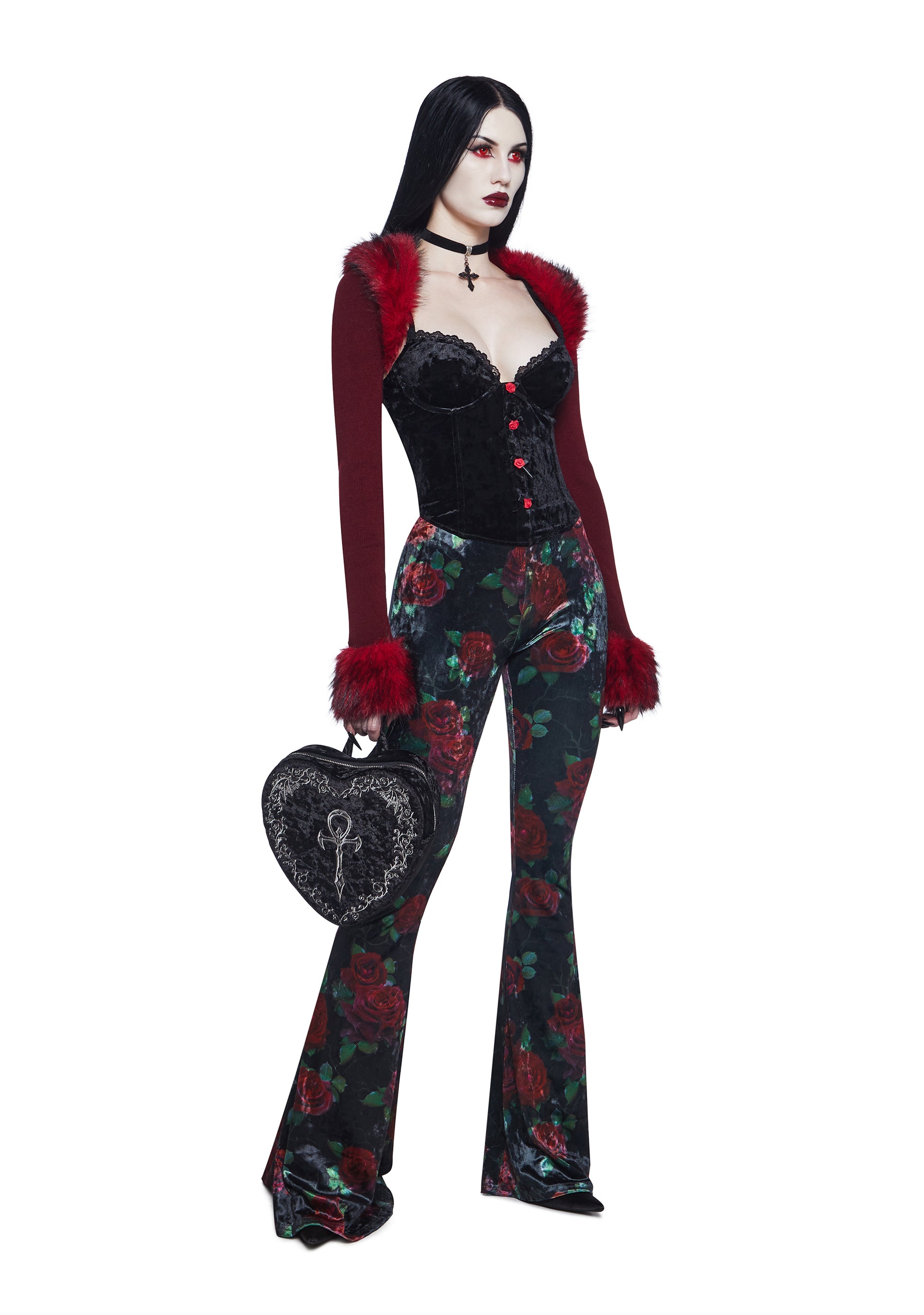 Covet You Corset Top - Black - Image 2