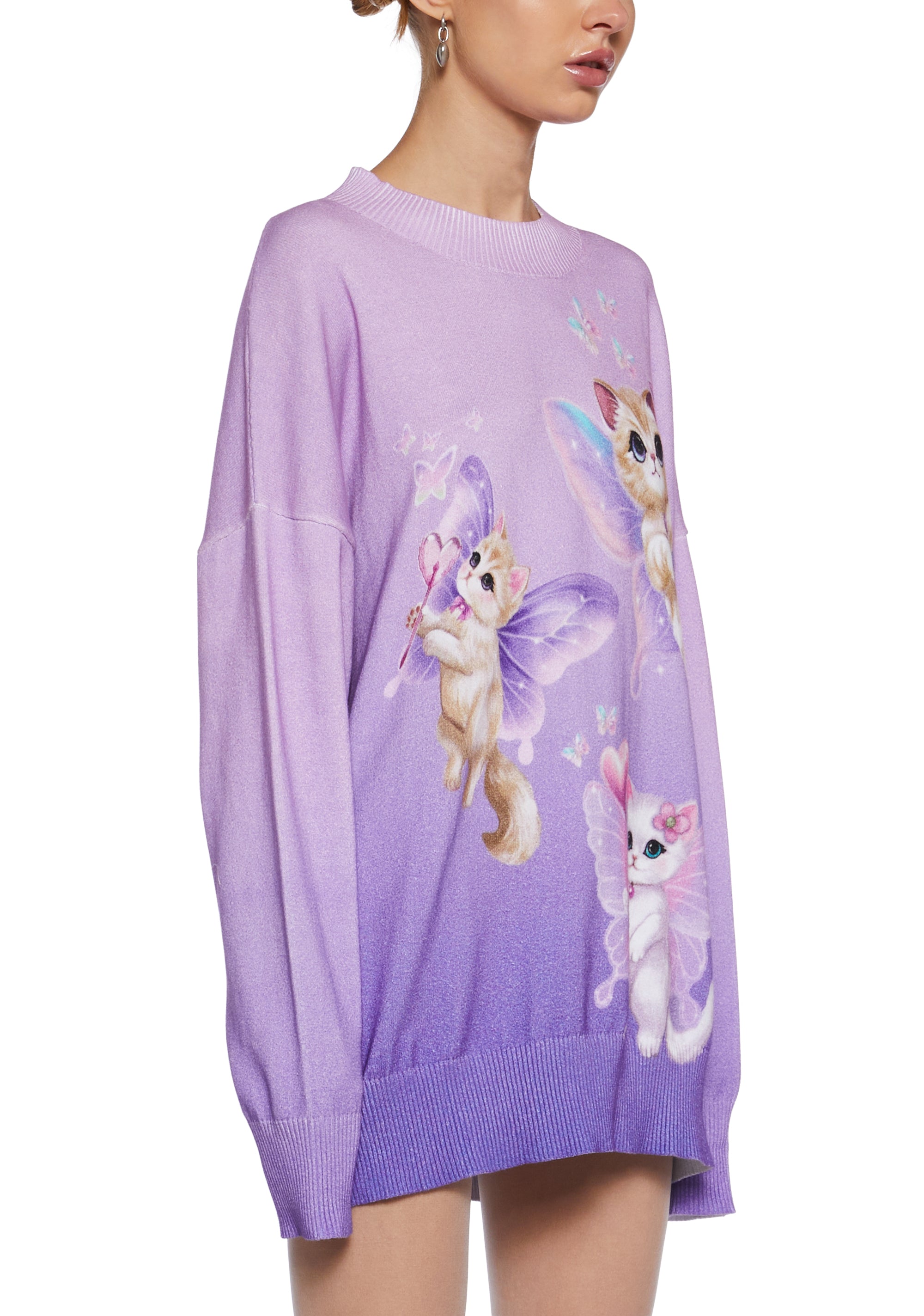Kitty Fairyland Knit Sweater - Image 10
