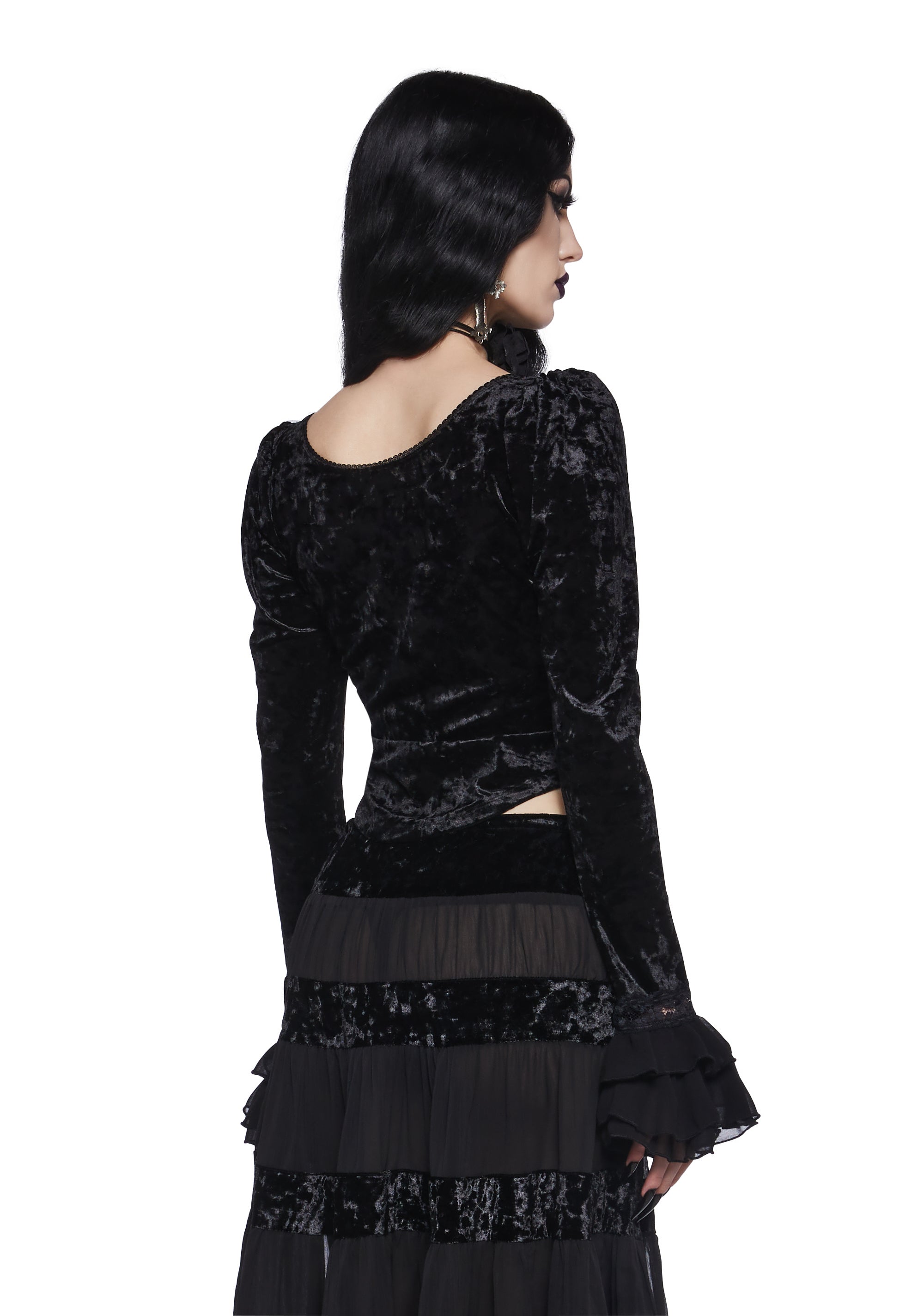 Enamored Galore Long Sleeve Top - Image 4