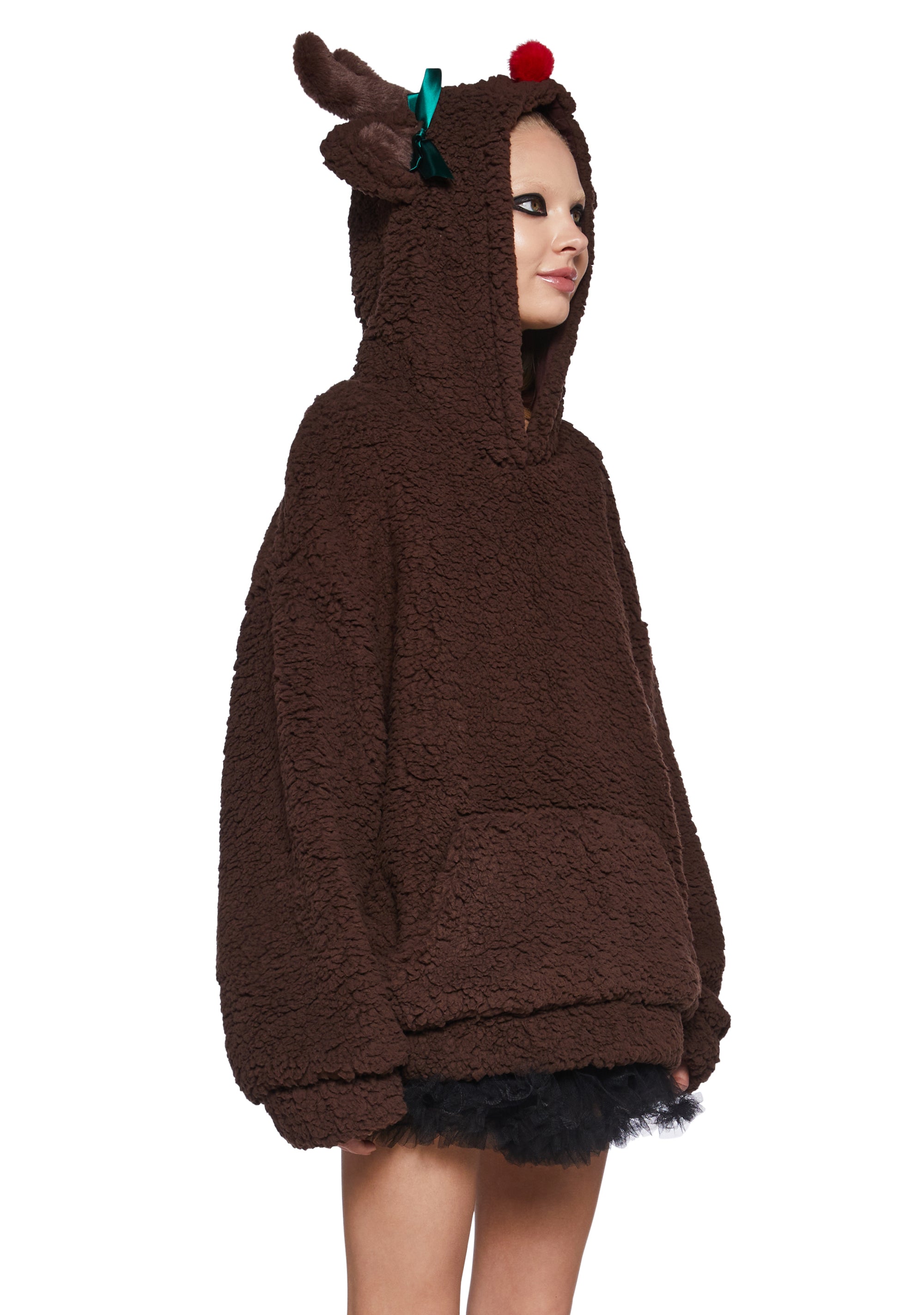 Reindeer Games Sherpa Hoodie - Image 3