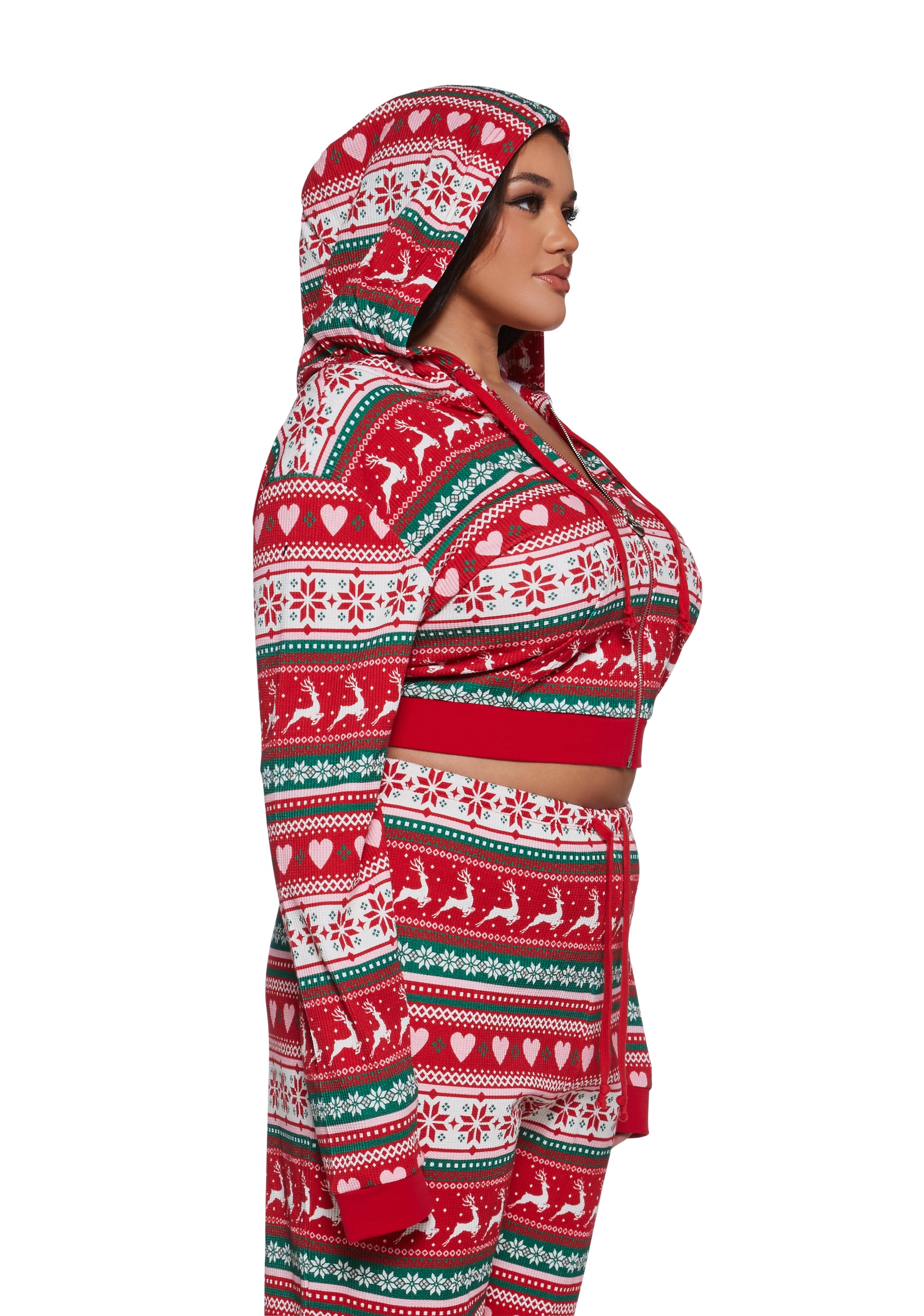 Home For The Holidays Zip-Up Hoodie - Image 8