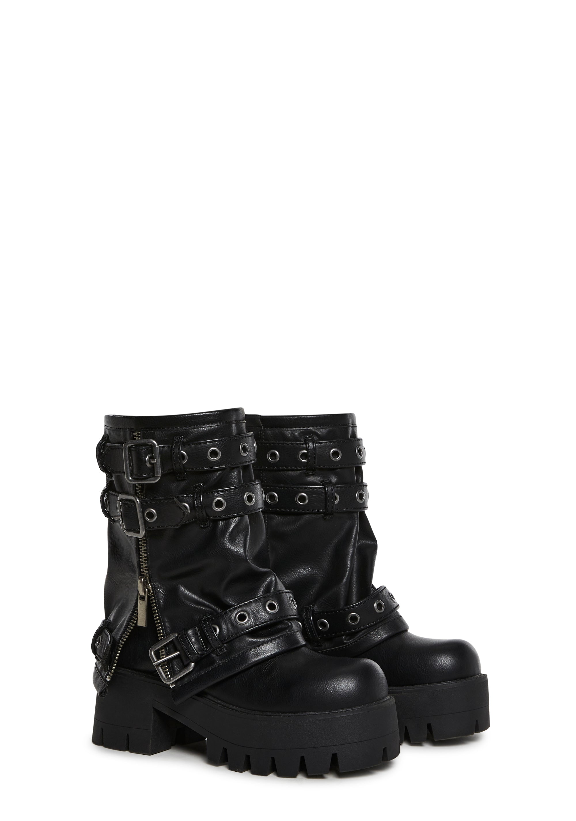 Warp Combat Boots - Black - Image 3