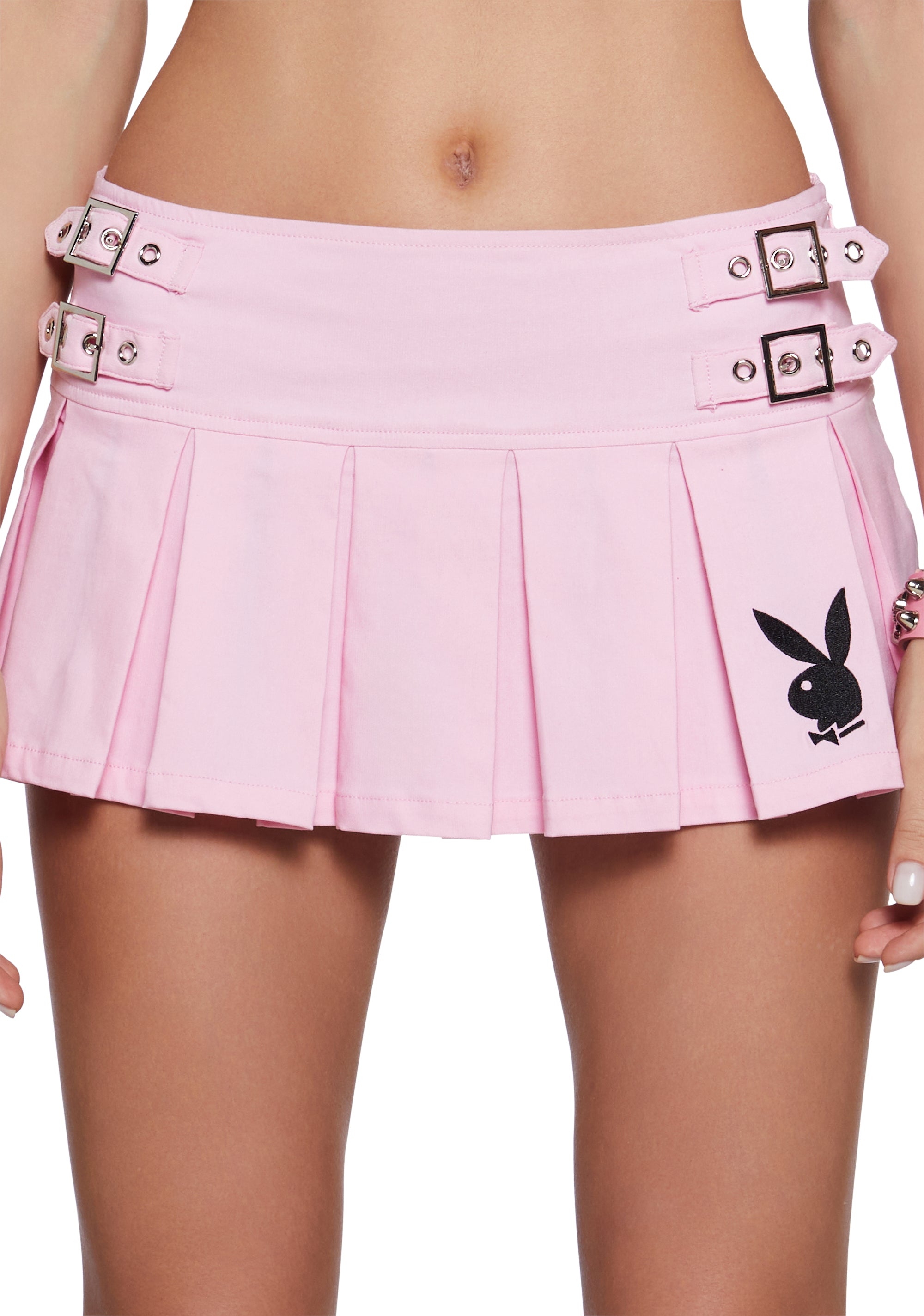 Playful Pinup Pleated Mini Skirt - Image 5