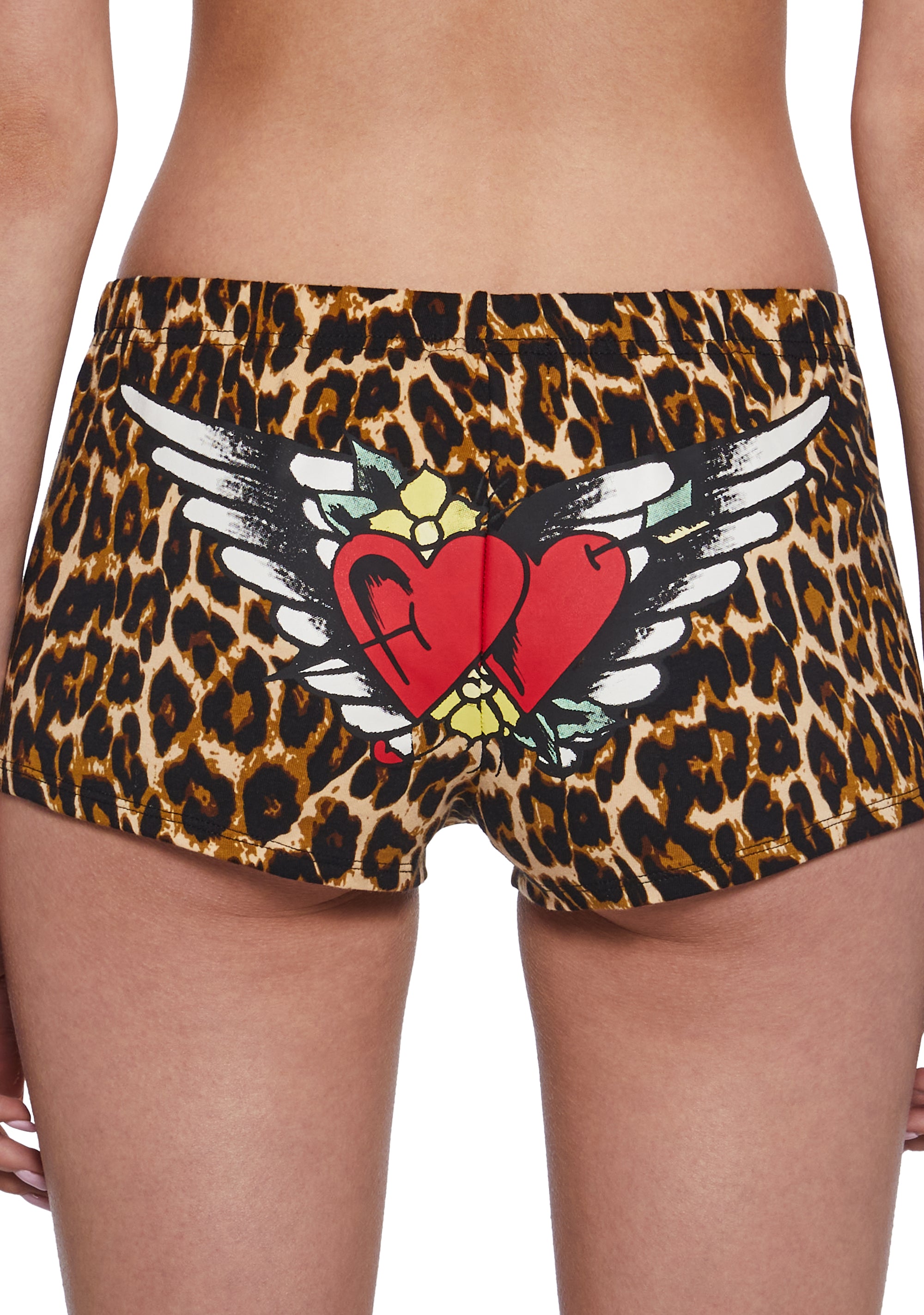 Leopard Booty Shorts - Image 6